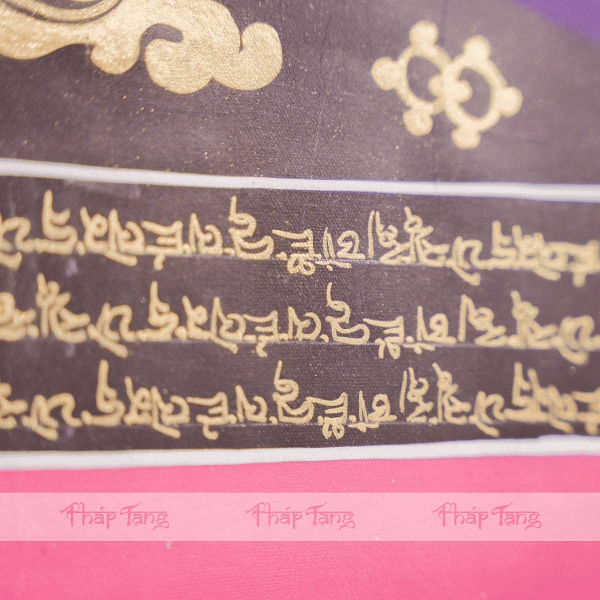 THANGKA MANDALA HOÀNG THẦN TÀI KT89X89