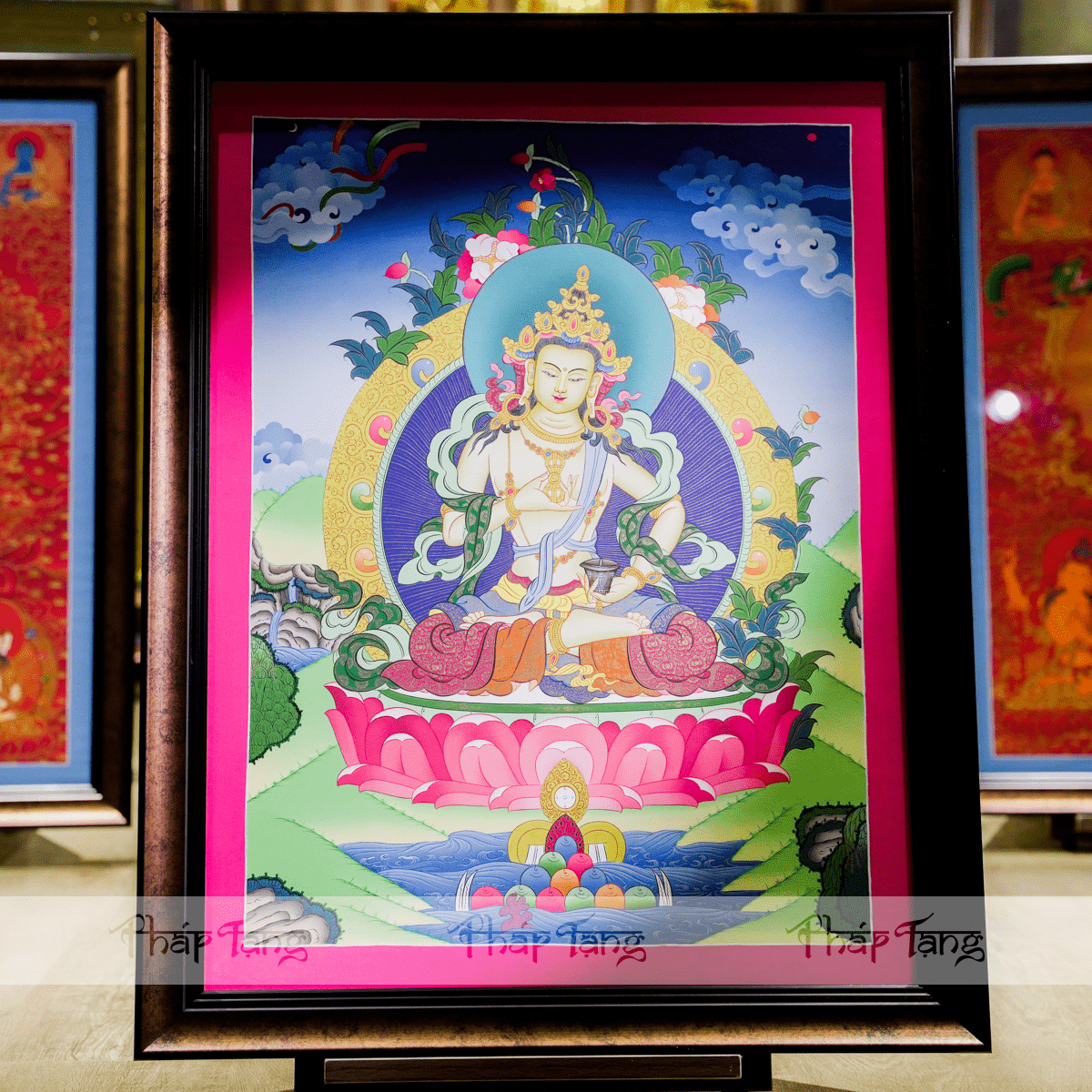 THANGKA BDT71.3 BỒ TÁT KIM CANG TÁT ĐỎA 65X77