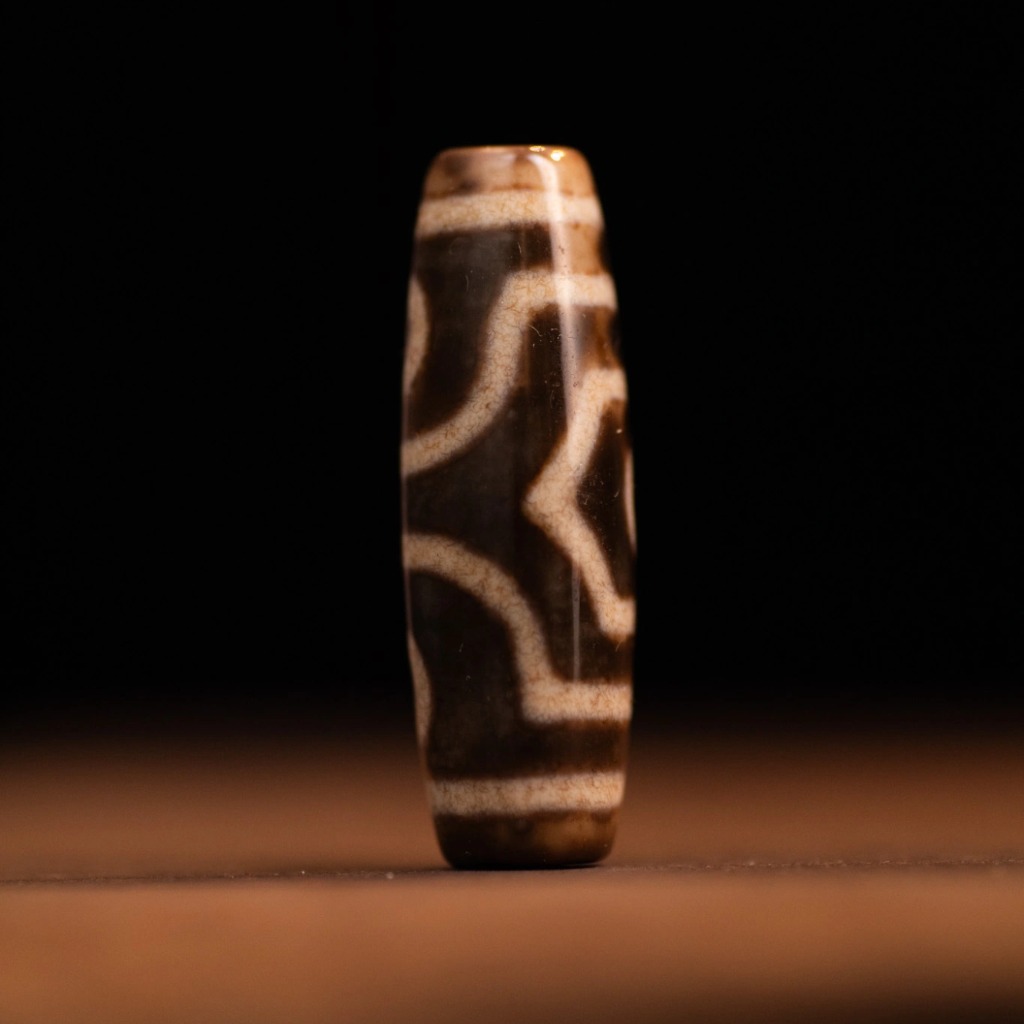 Dzi 3 Mắt Hành Giả Tibet (High Quality) - Năng Lượng Truyền Thừa Cổ Xưa