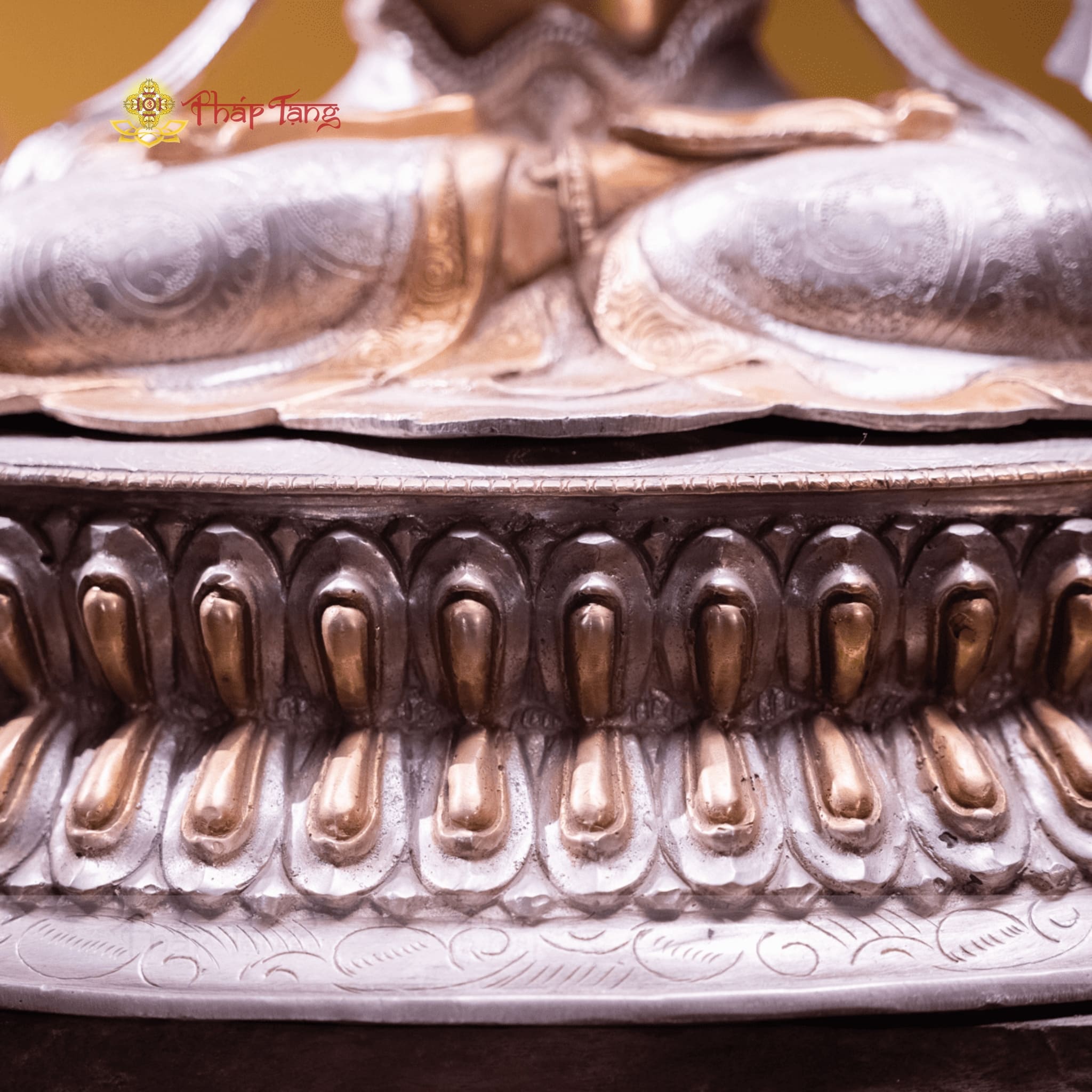 TÔN TƯỢNG ĐỨC QUAN ÂM TỨ THỦ ĐỒNG NEPAL 60CM