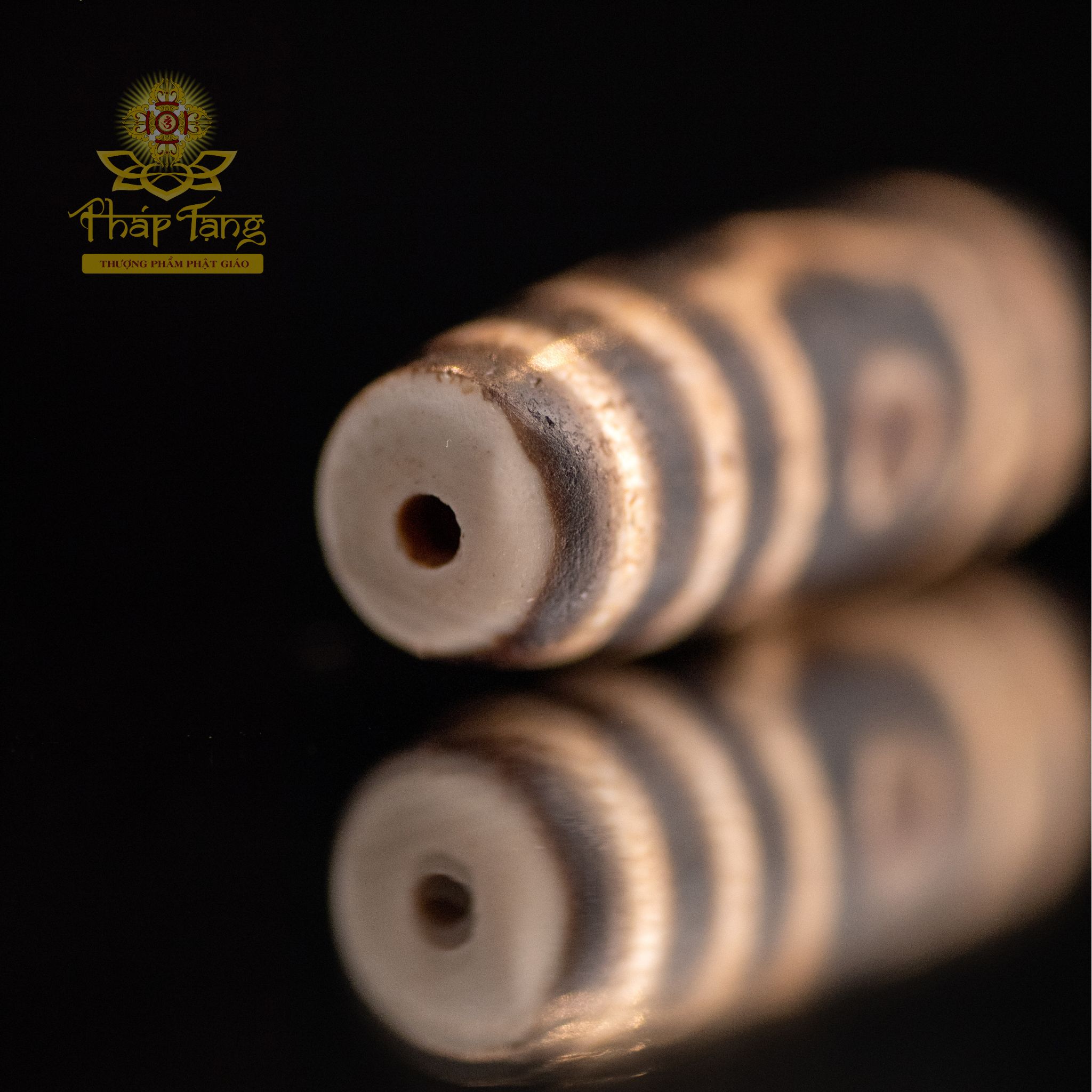 Dzi 3 Mắt Hành Giả Truyền Thừa (Same Old) 4.2cm - Công Đức Tu Tập