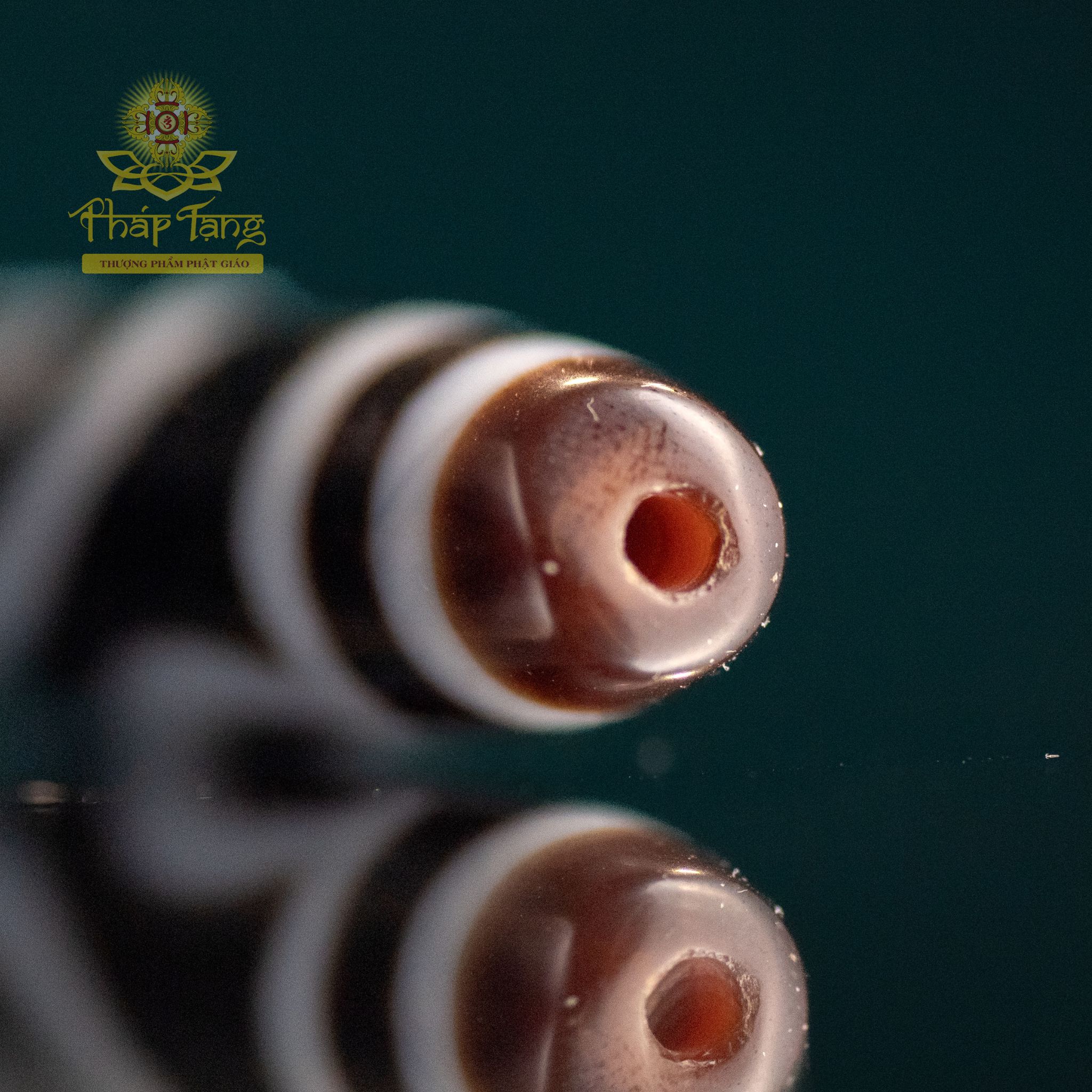 Dzi 4 Mắt (2 Mắt Lớn - 2 Mắt Nhỏ) 5.2CM - Hộ Mệnh & Dẫn Đường