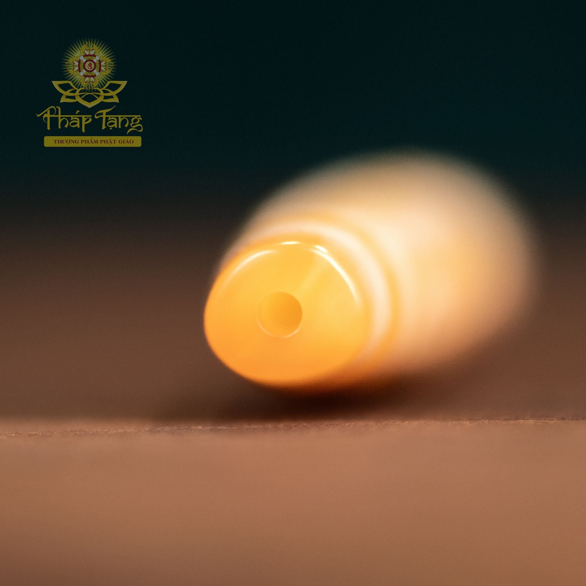 Dzi 9 Mắt Thân Ngọc Pastel Truyền Thừa (Tây Á) - Vua Dzi 5cm