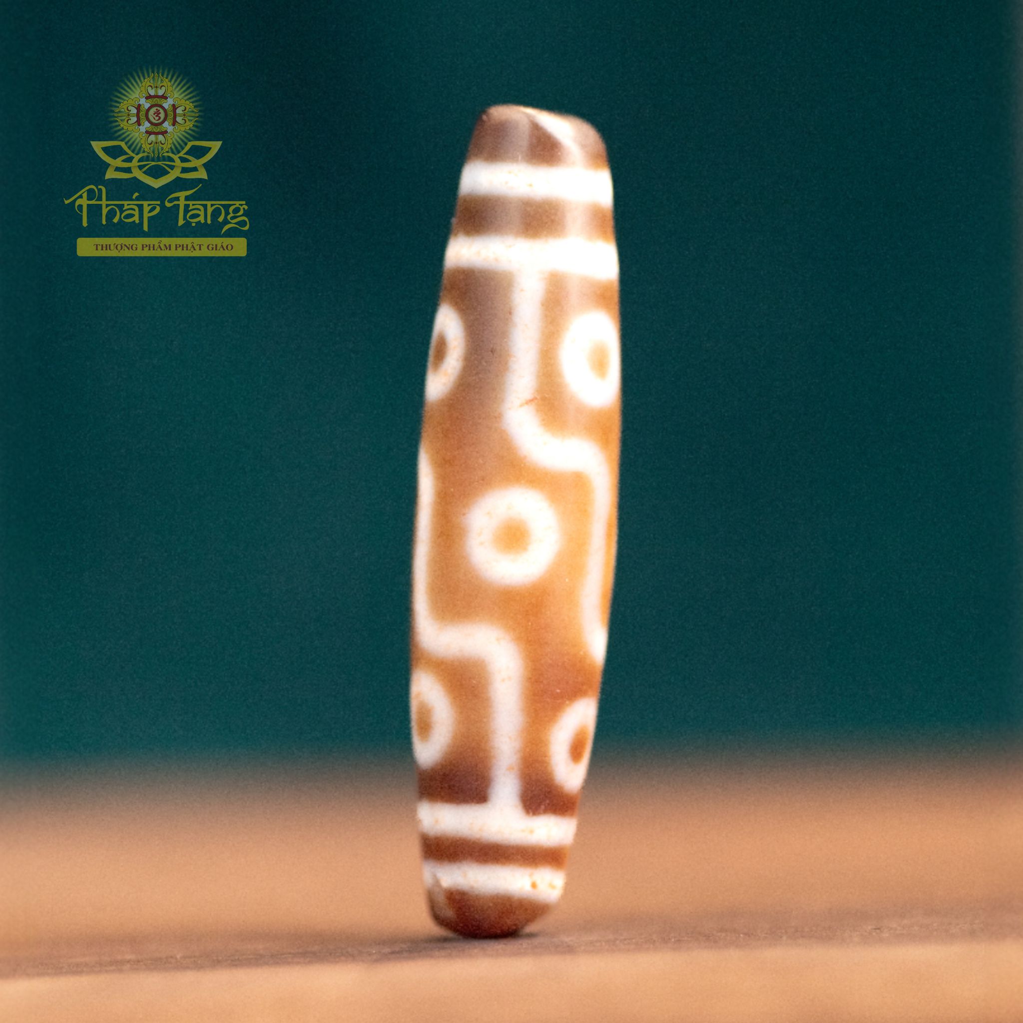 Dzi 9 Mắt Thiên Châu (6CM) - Thân Lên Nước Ngọc