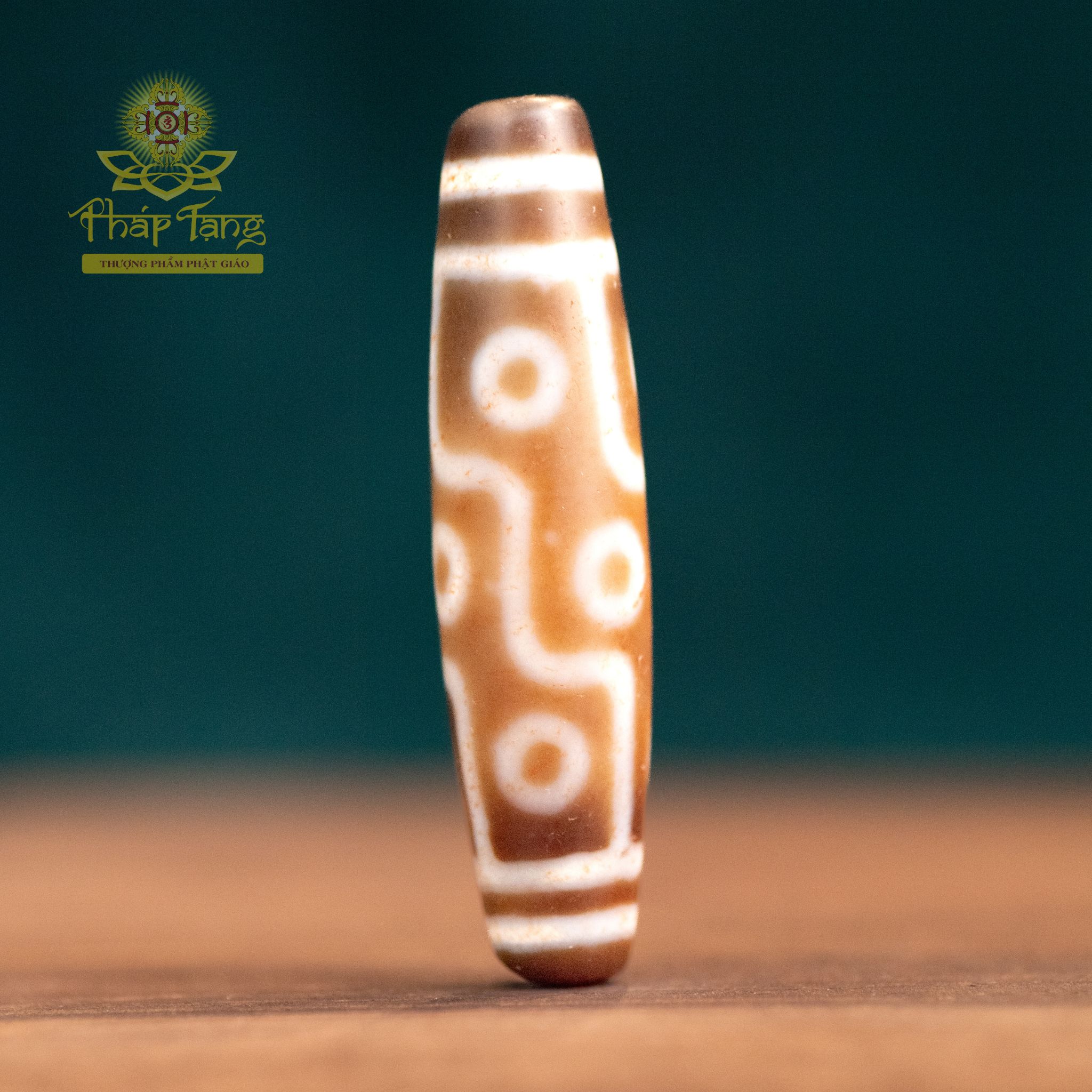 Dzi 9 Mắt Thiên Châu (6CM) - Thân Lên Nước Ngọc