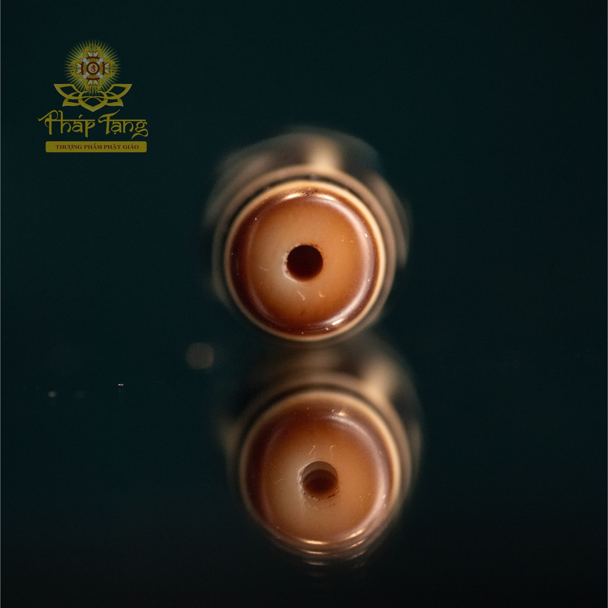 Dzi 9 Mắt "Vua Dzi" Thân Dầu Vẩy Rồng Cao Cấp 5.6CM