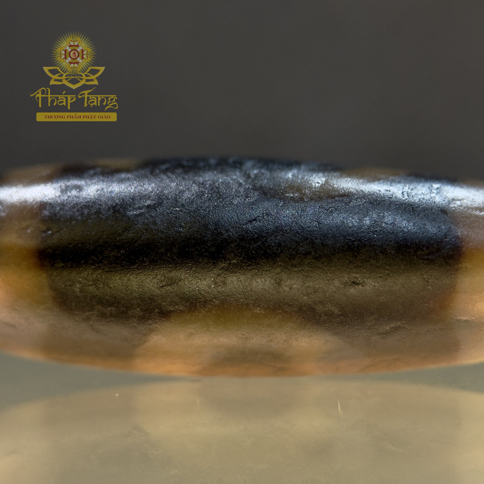 Dzi Chủng Tự OM Same Old 33mm - Họa Tiết 1 Mắt Trí Tuệ - Tịnh Hóa Nghiệp Chướng, Hộ Trì Bình An