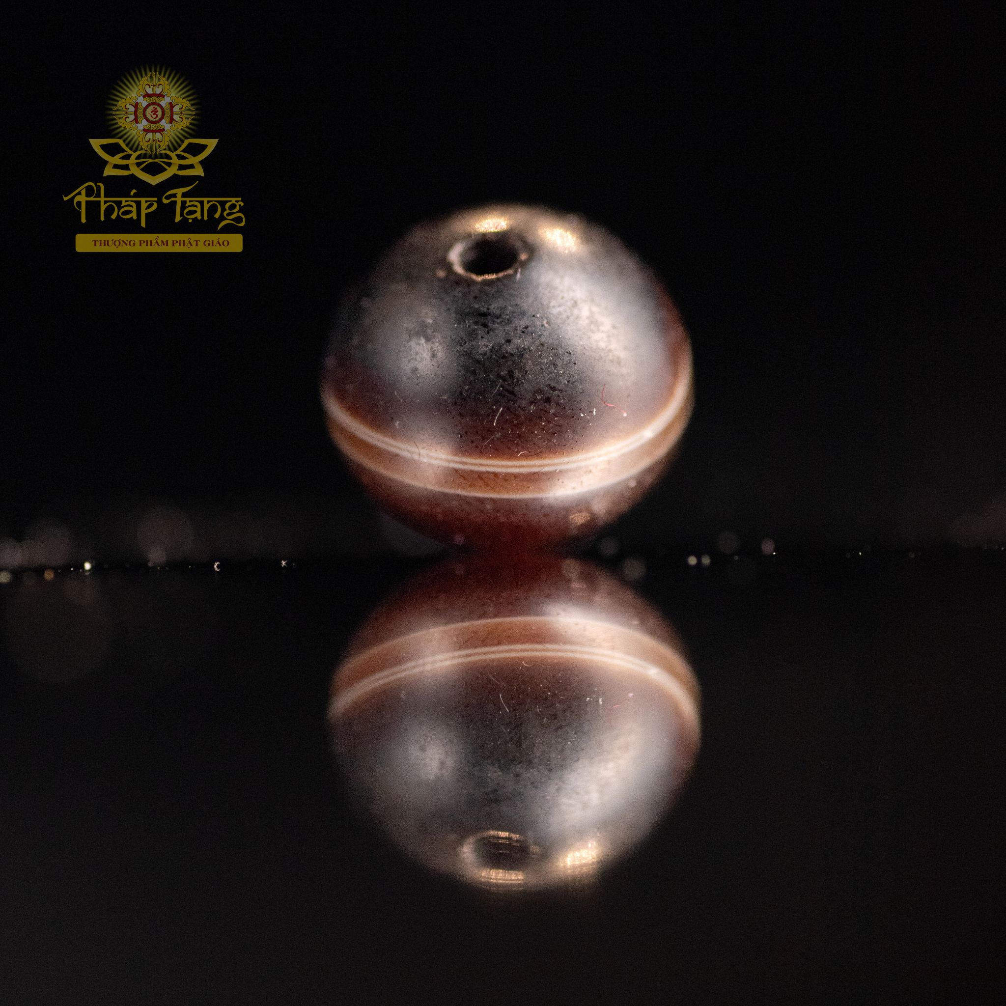 Dzi Dược Sư Cổ Hơn Ngàn Năm (1cm) - Bảo Vật Sức Khỏe & Trường Thọ