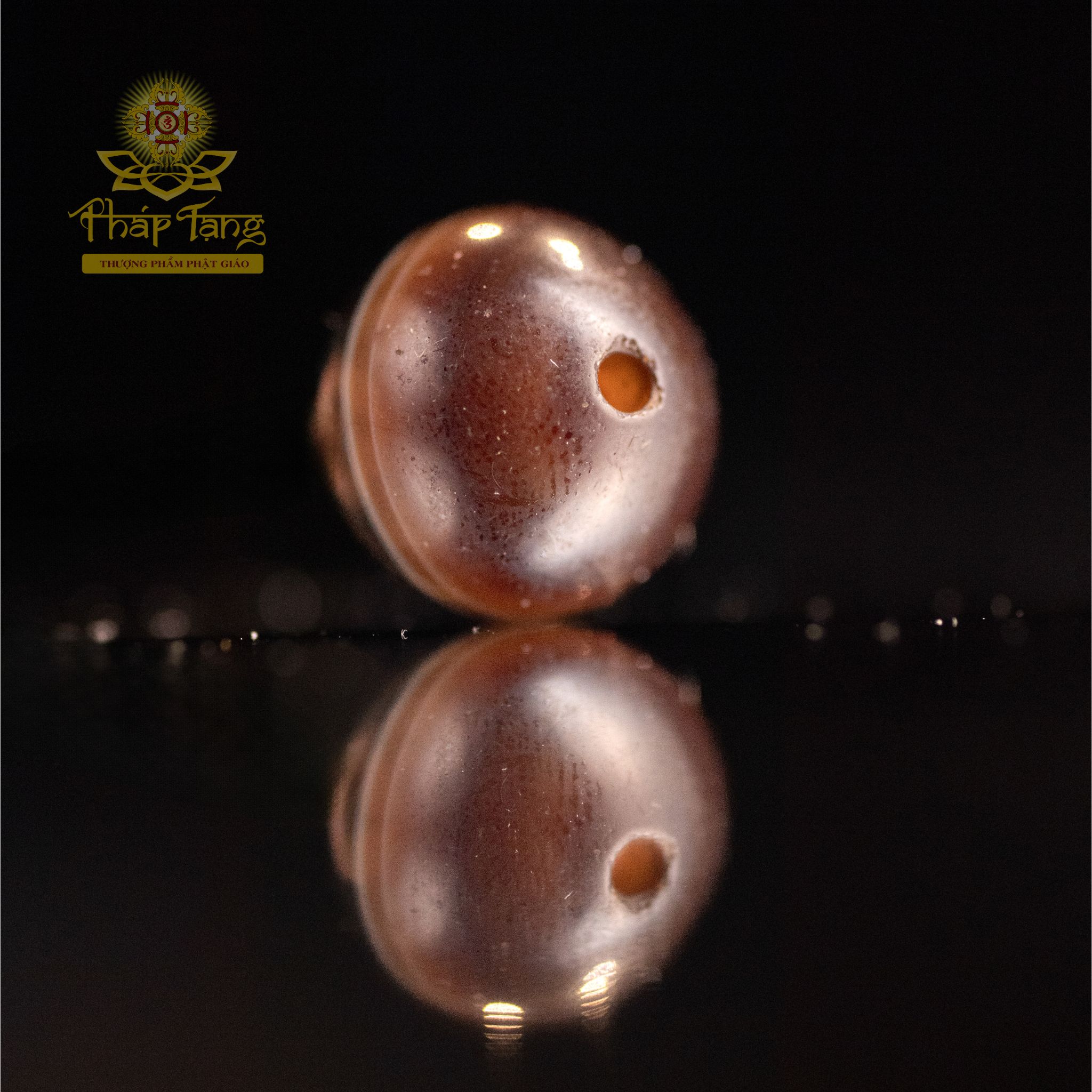 Dzi Dược Sư Cổ Hơn Ngàn Năm (1cm) - Bảo Vật Sức Khỏe & Trường Thọ