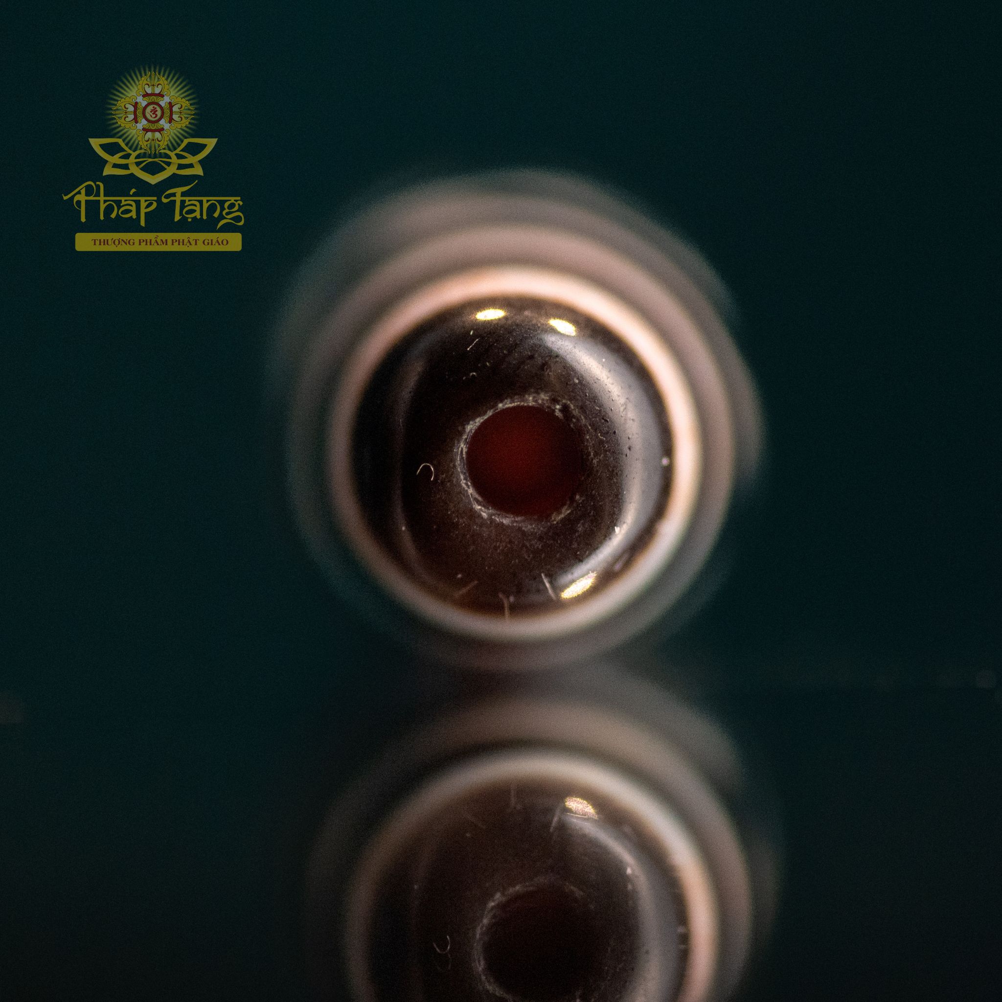 Dzi Hành Giả 7 Mắt (5.6cm) Sâu Tuổi Vân Nứt - Năng Lượng Phật Dược Sư