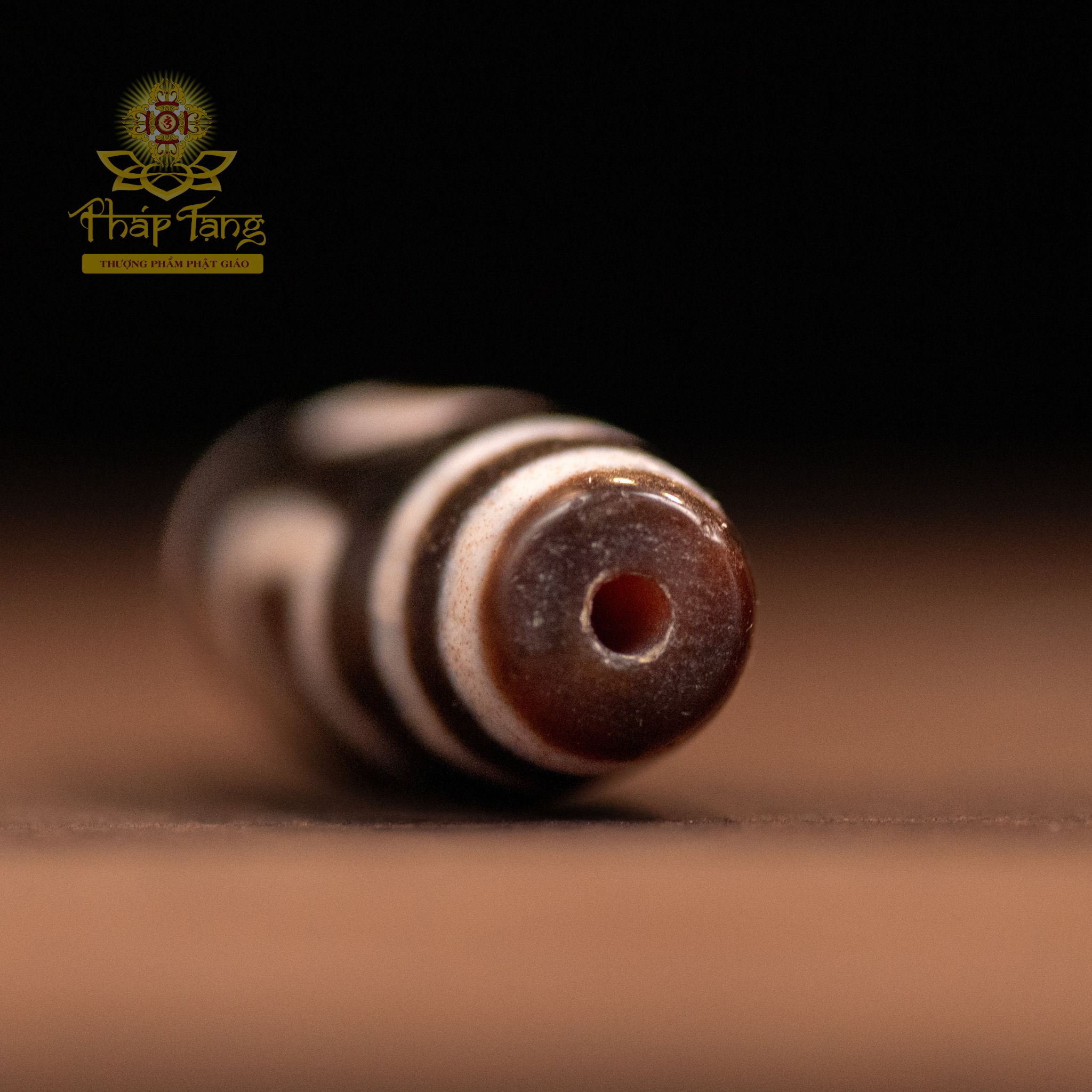 Dzi Kim Sí Điểu (Garuda) Thân Đen Vân Huyết Đỏ - Phá Giải Chướng Ngại