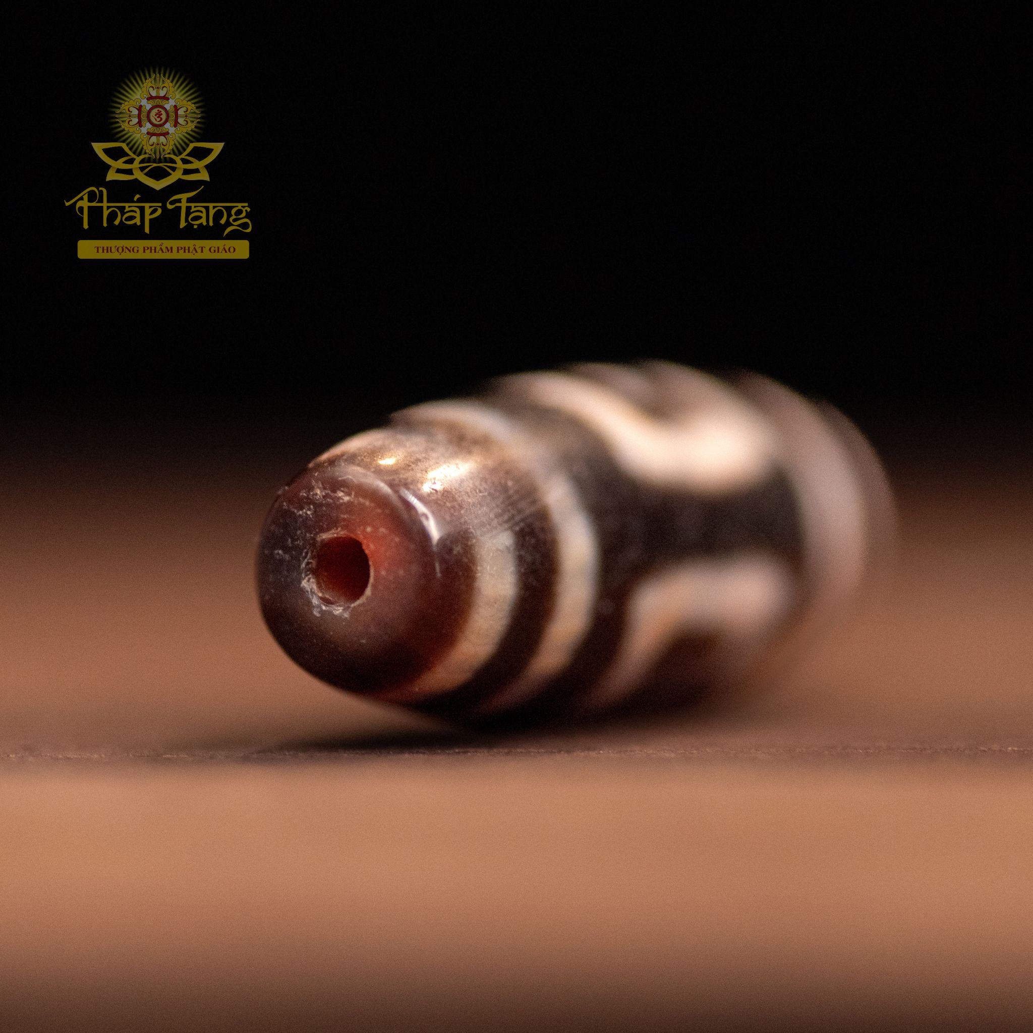 Dzi Kim Sí Điểu (Garuda) Thân Đen Vân Huyết Đỏ - Phá Giải Chướng Ngại