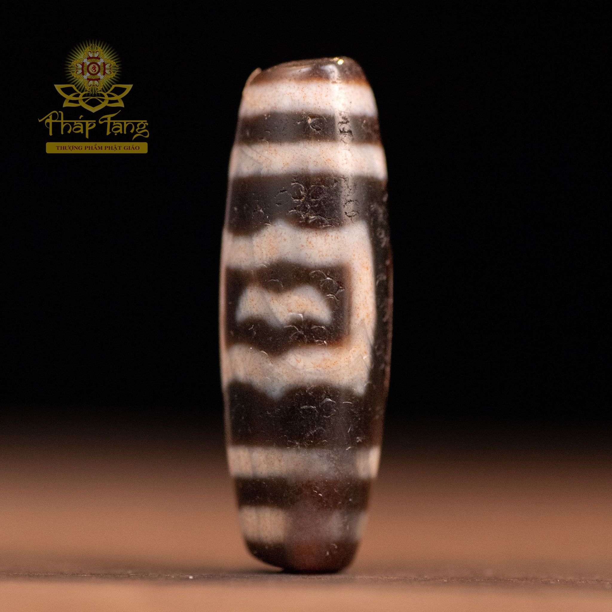 Dzi Kim Sí Điểu (Garuda) Thân Đen Vân Huyết Đỏ - Phá Giải Chướng Ngại