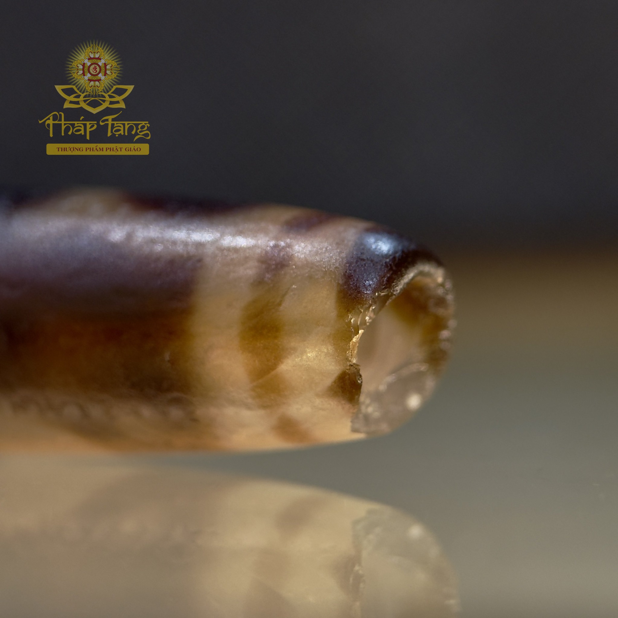 Dzi Như Ý Same Old 47.4mm - Họa Tiết Móc Câu Ruyi - Cầu Được Ước Thấy, Thuận Lợi Hanh Thông