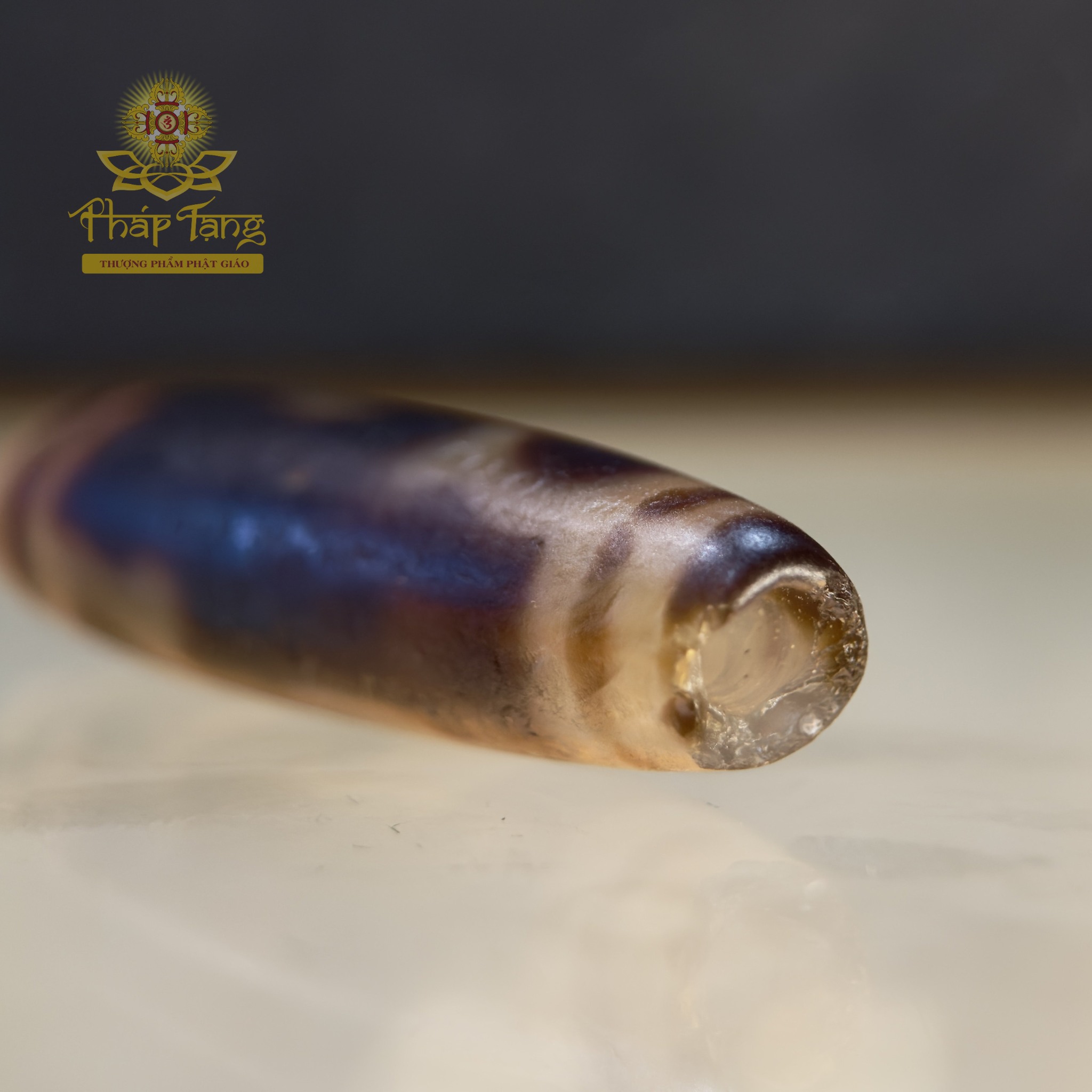 Dzi Như Ý Same Old 47.4mm - Họa Tiết Móc Câu Ruyi - Cầu Được Ước Thấy, Thuận Lợi Hanh Thông