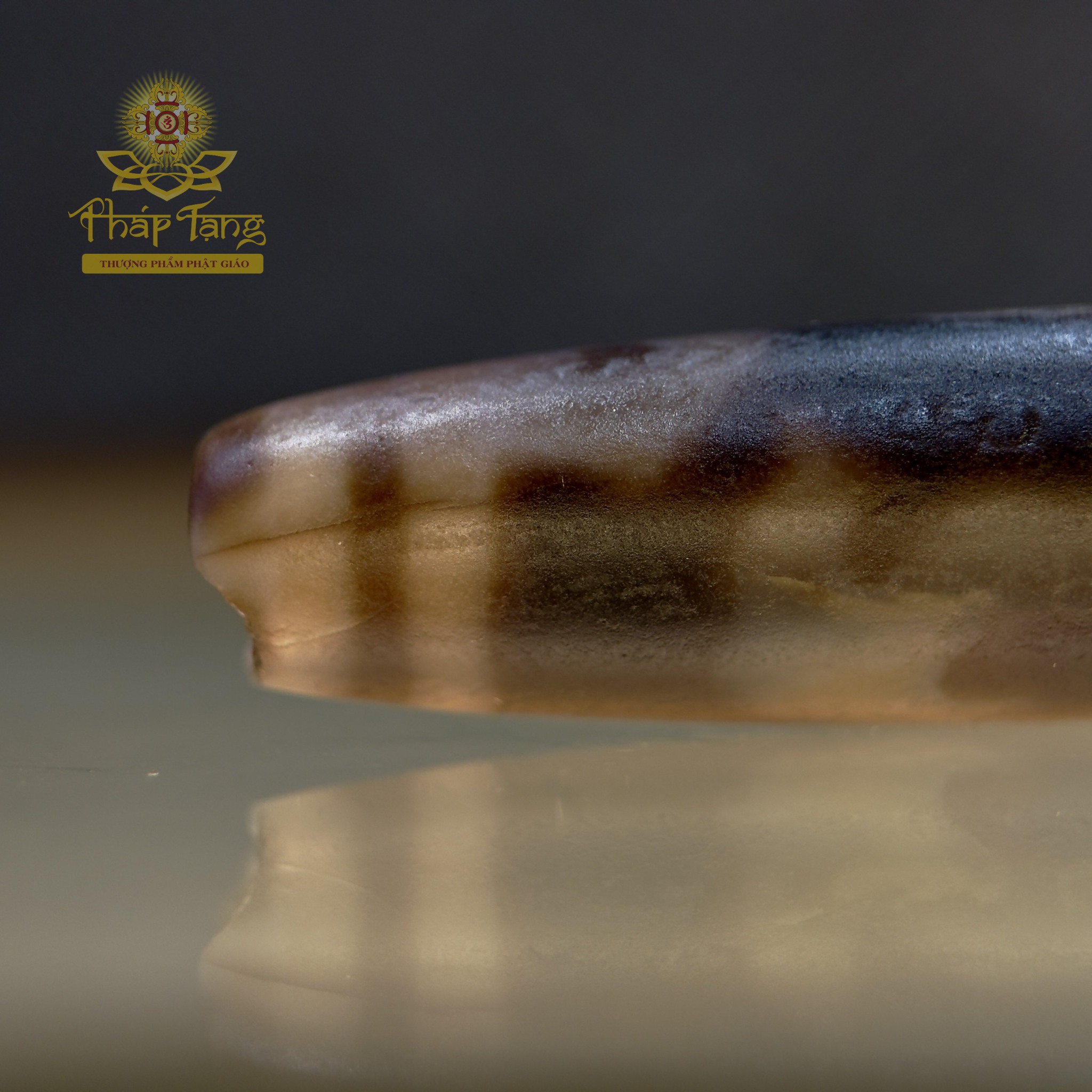 Dzi Như Ý Same Old 47.4mm - Họa Tiết Móc Câu Ruyi - Cầu Được Ước Thấy, Thuận Lợi Hanh Thông