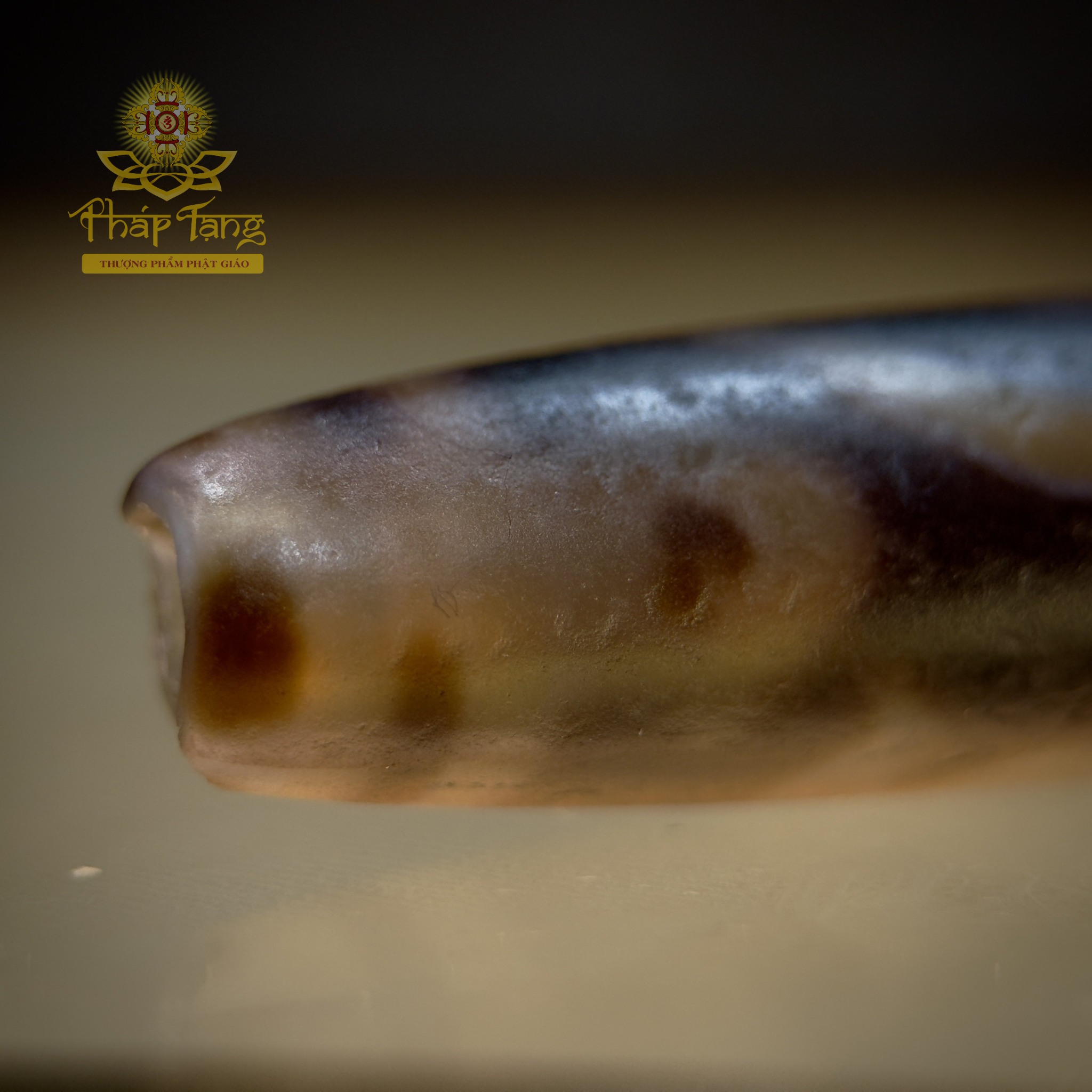 Dzi Như Ý Same Old 47.4mm - Họa Tiết Móc Câu Ruyi - Cầu Được Ước Thấy, Thuận Lợi Hanh Thông