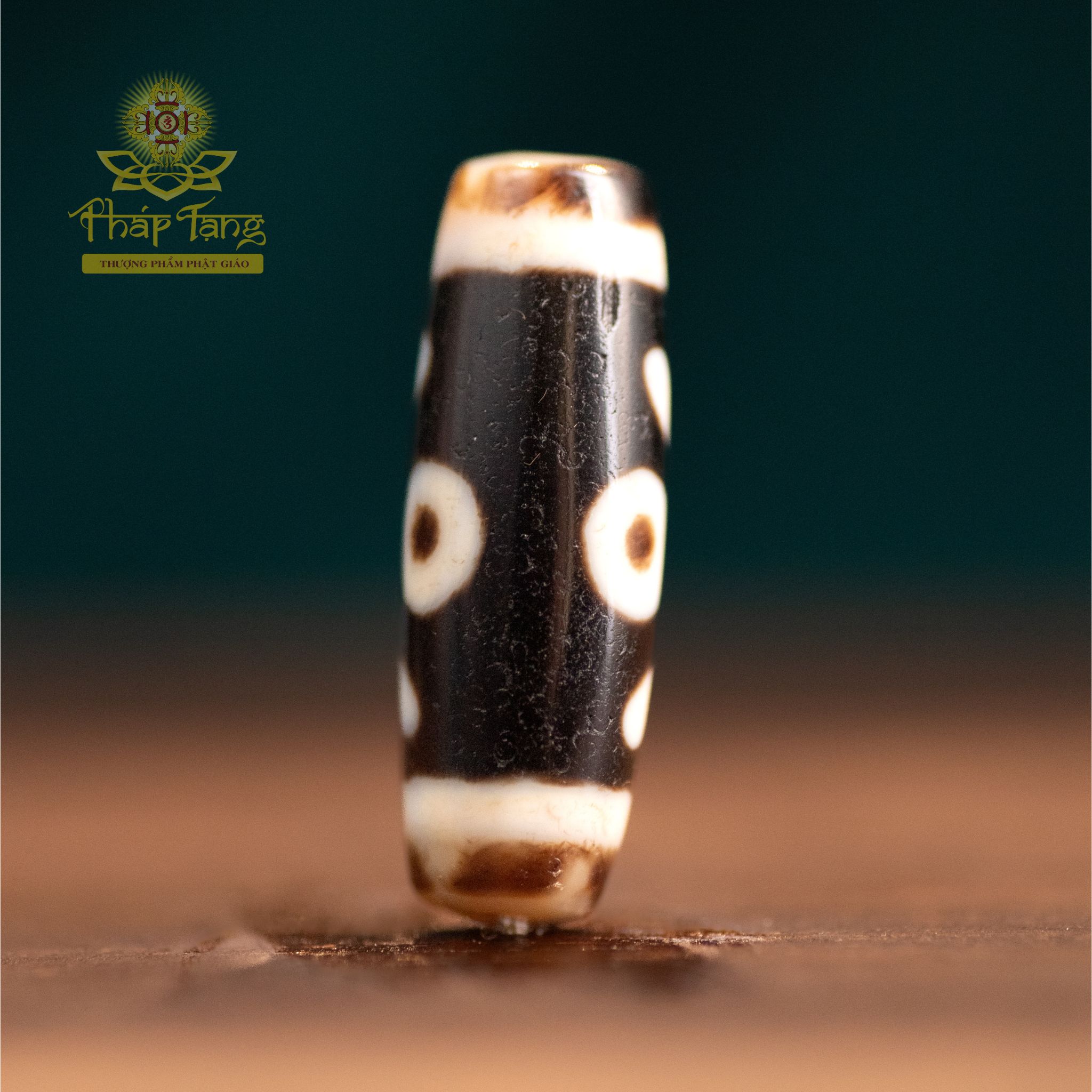 Dzi Quý Nhân Thân Dầu (Tibet) 3.4cm - Thu Hút Quý Nhân Phù Trợ