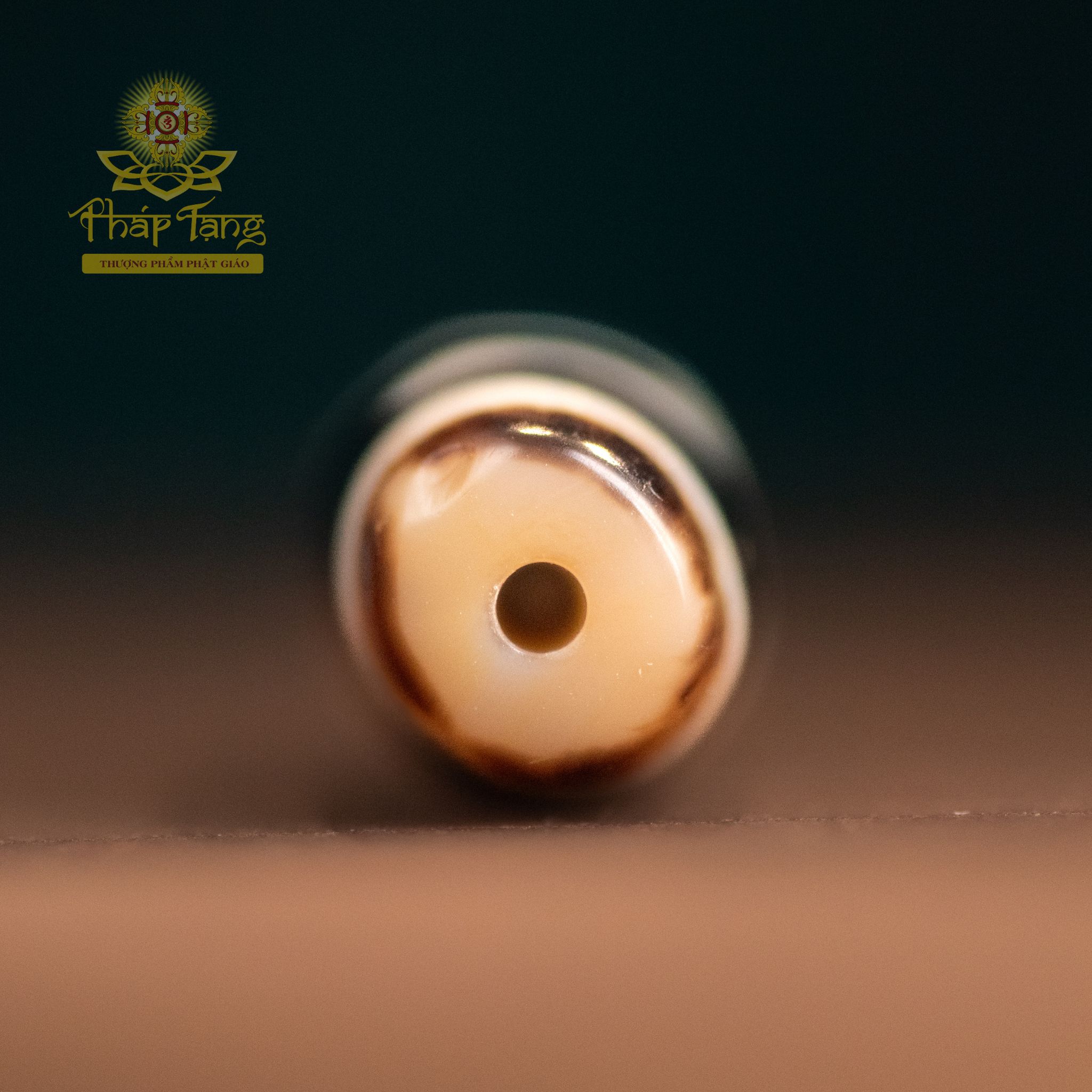 Dzi Quý Nhân Thân Dầu (Tibet) 3.4cm - Thu Hút Quý Nhân Phù Trợ