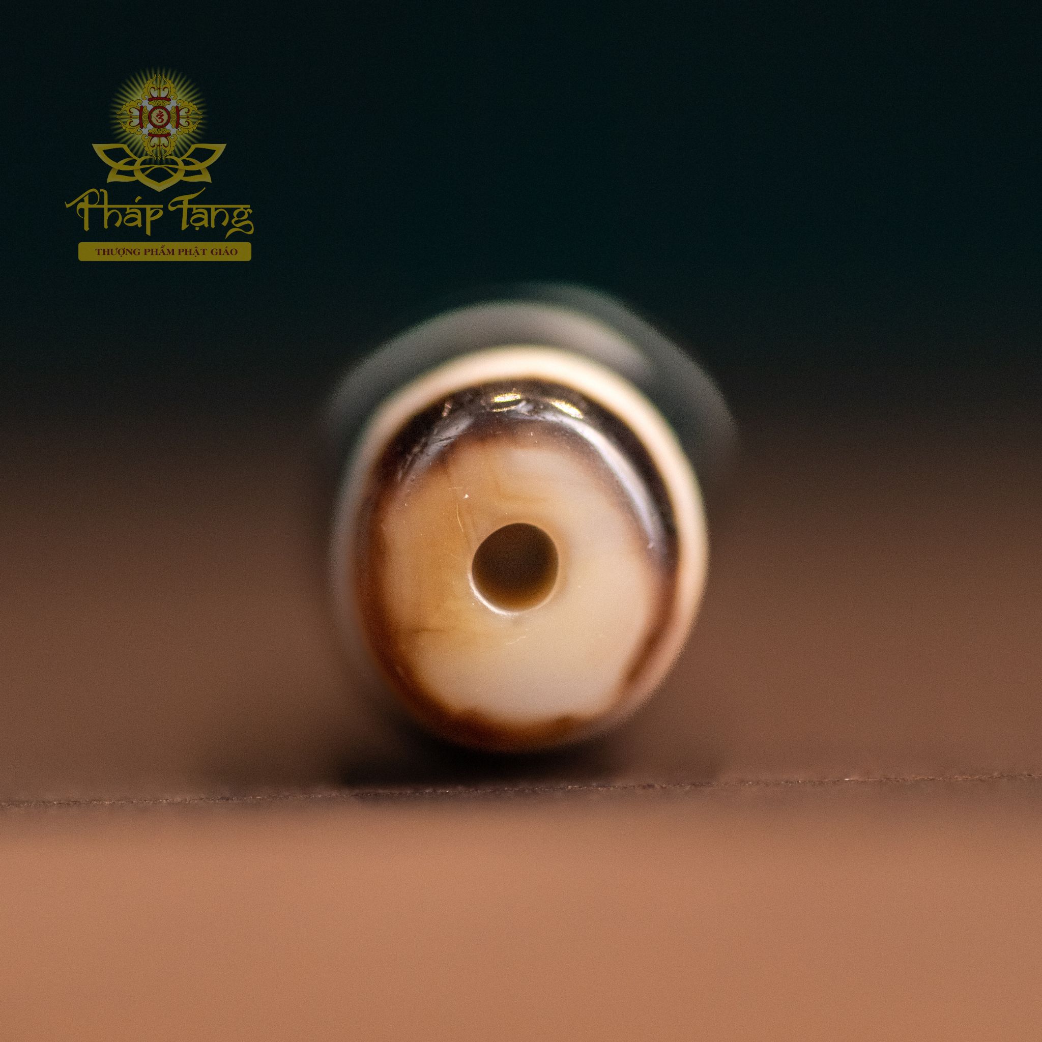 Dzi Quý Nhân Thân Dầu (Tibet) 3.4cm - Thu Hút Quý Nhân Phù Trợ