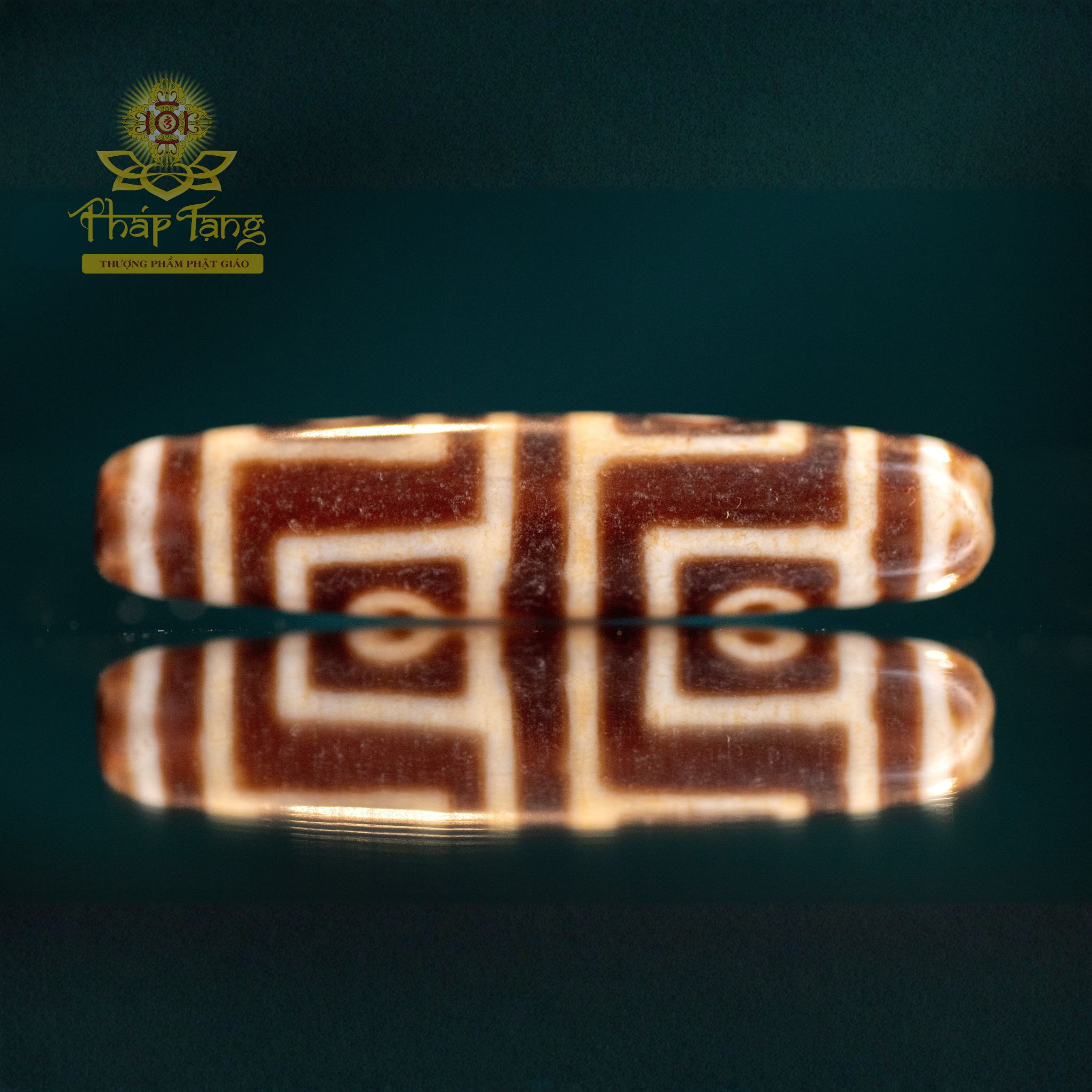 Dzi Thiên Châu 4 Mắt 5,9cm - Hội Tụ Năng Lượng Tứ Đại Bồ Tát, Hóa Giải Tam Tai