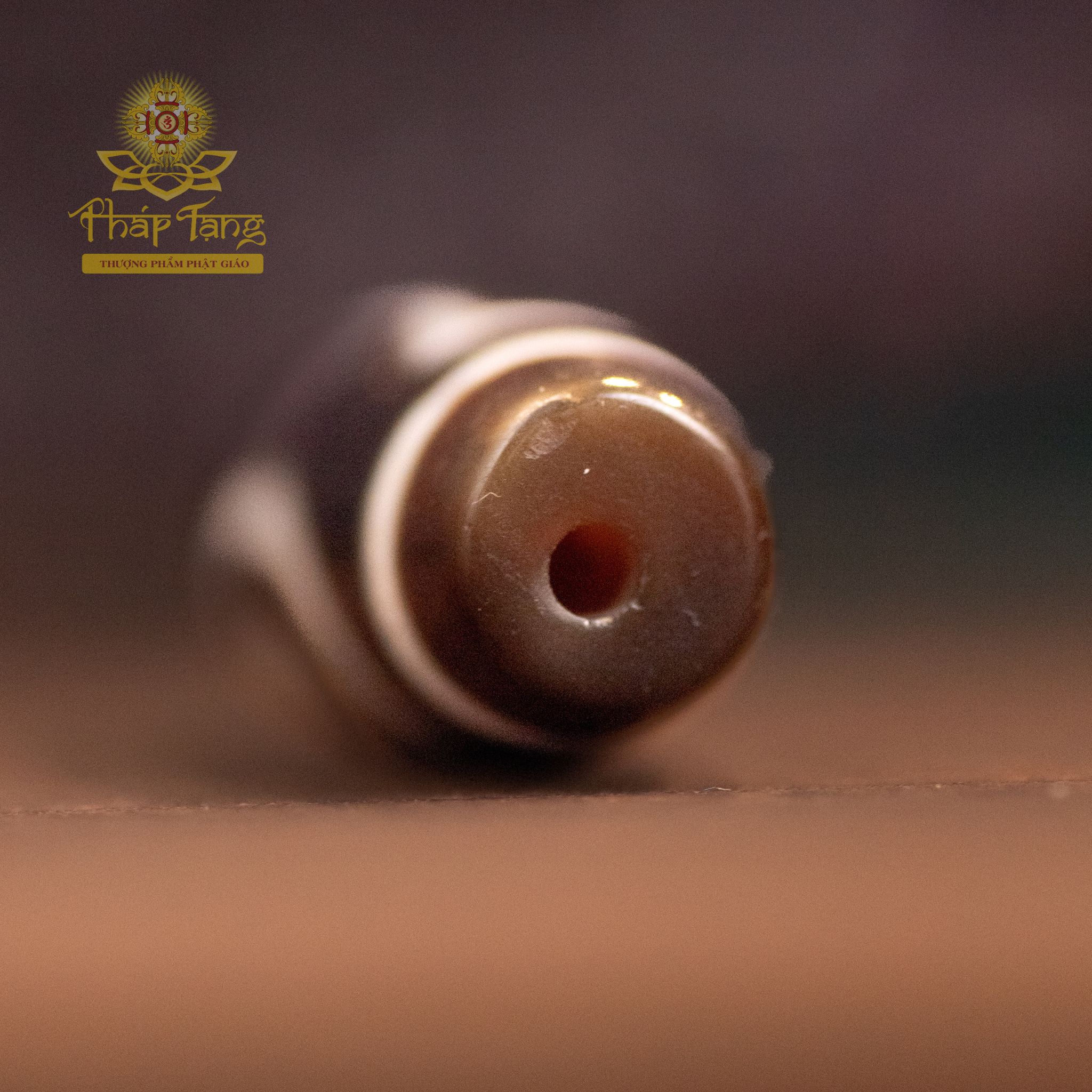 Dzi Thiên Địa Kép Nepal - Biểu Tượng "Trời Tròn Đất Vuông", Cân Bằng Âm Dương