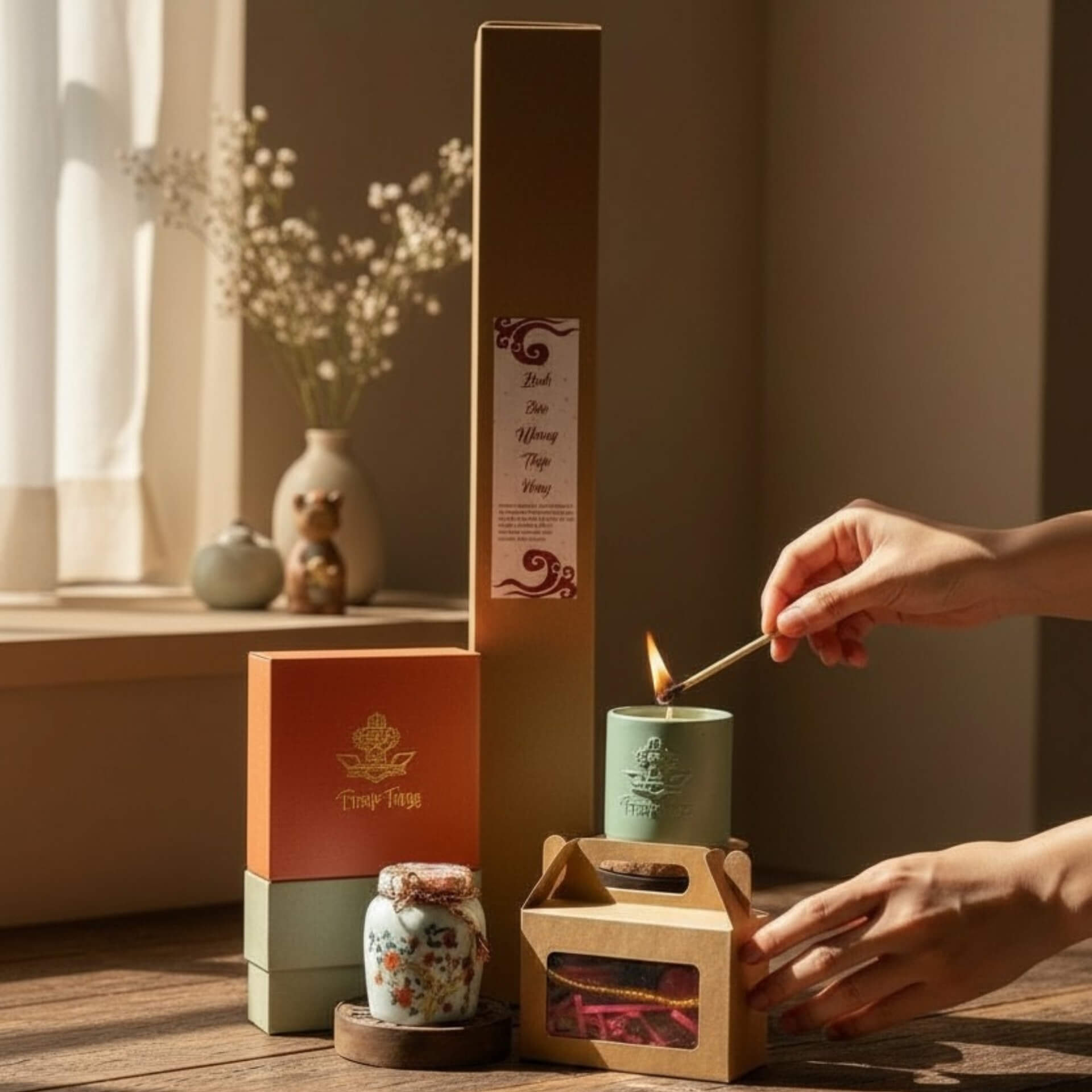 Combo Khai Môn Hưng Thịnh - Bộ Lễ Khai Trương Đón Tài Lộc & Vượng Khí