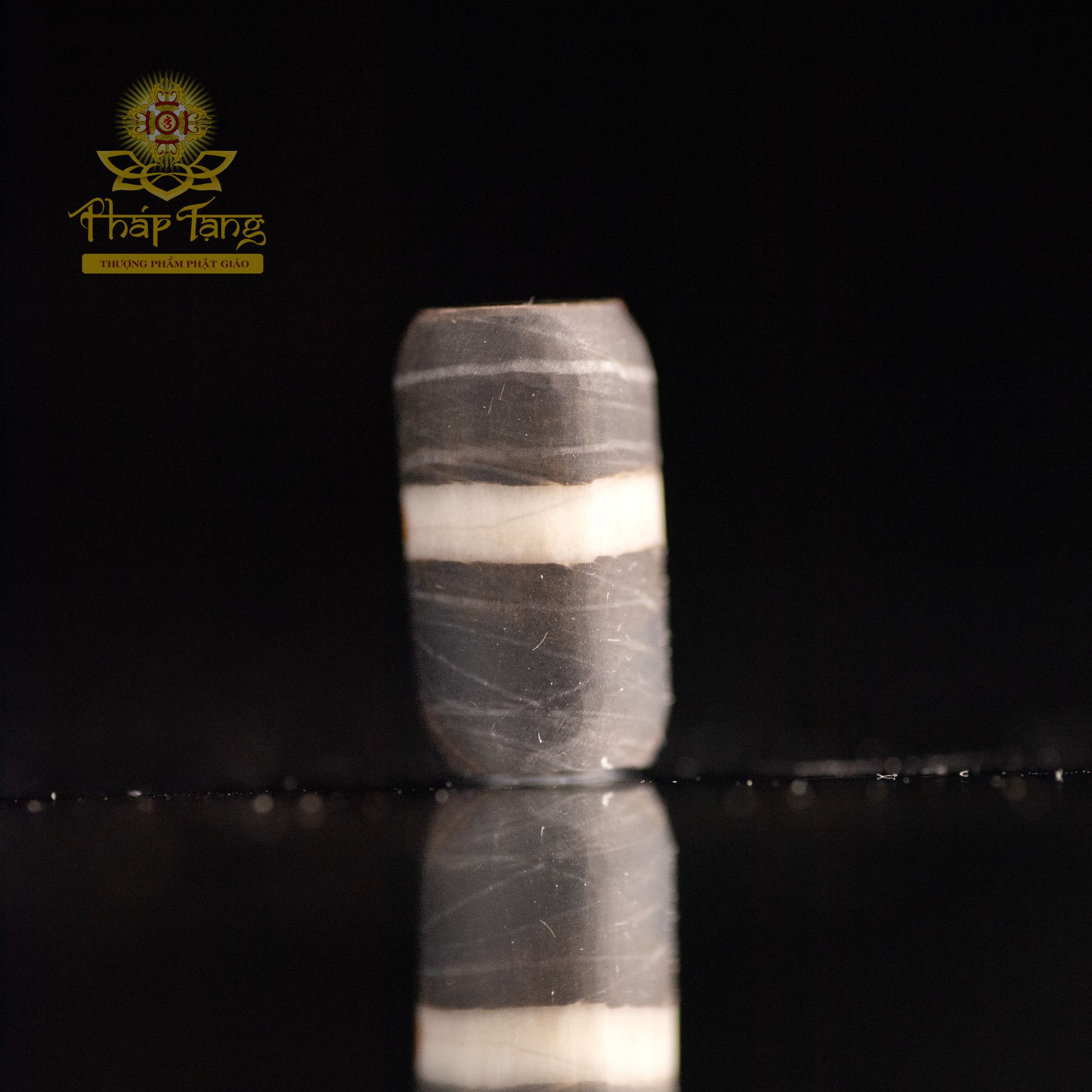 Lu Thống Sulemani Agate Cổ Đại (2cm) - Bảo Vật Hộ Mệnh Từ Con Đường Tơ Lụa