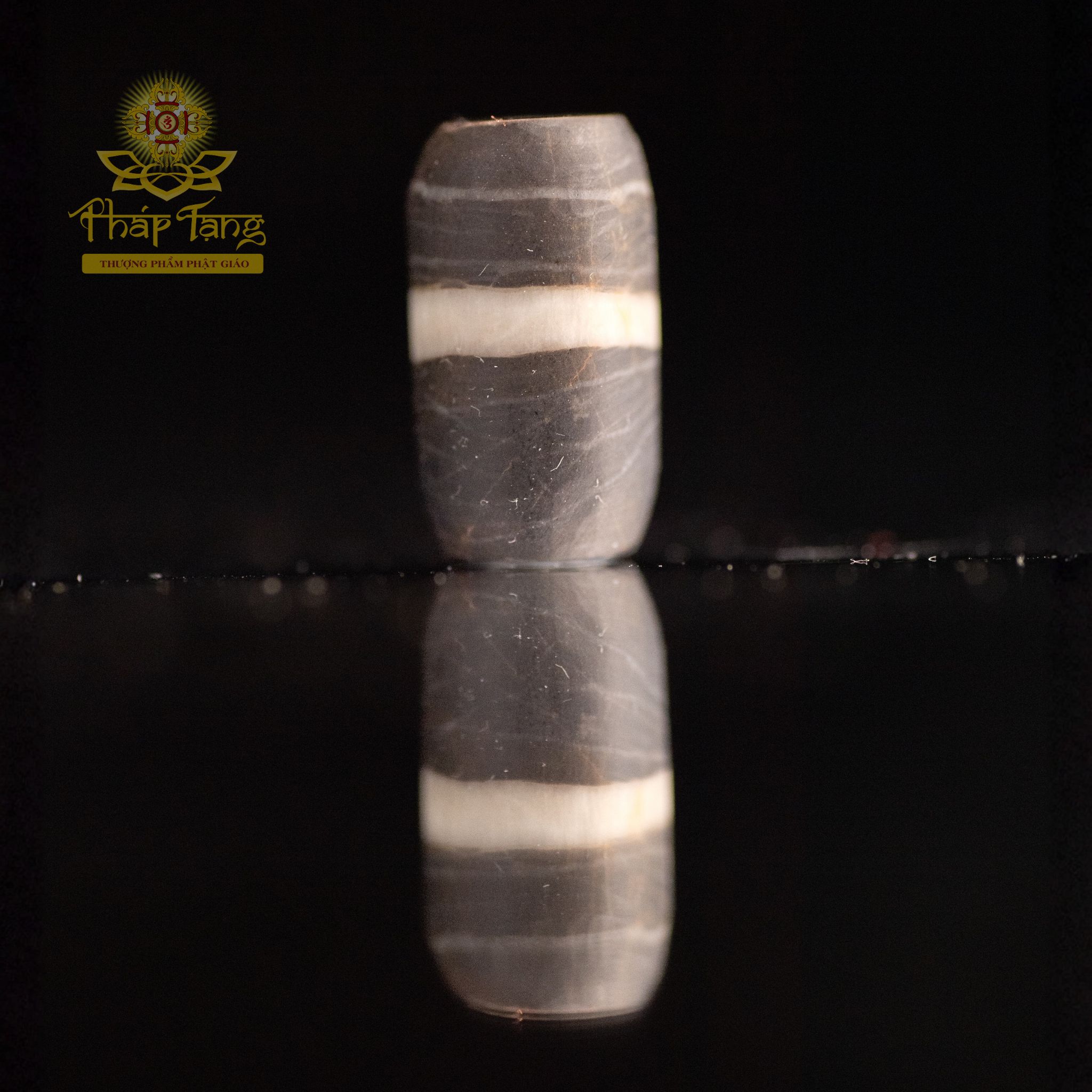 Lu Thống Sulemani Agate Cổ Đại (2cm) - Bảo Vật Hộ Mệnh Từ Con Đường Tơ Lụa