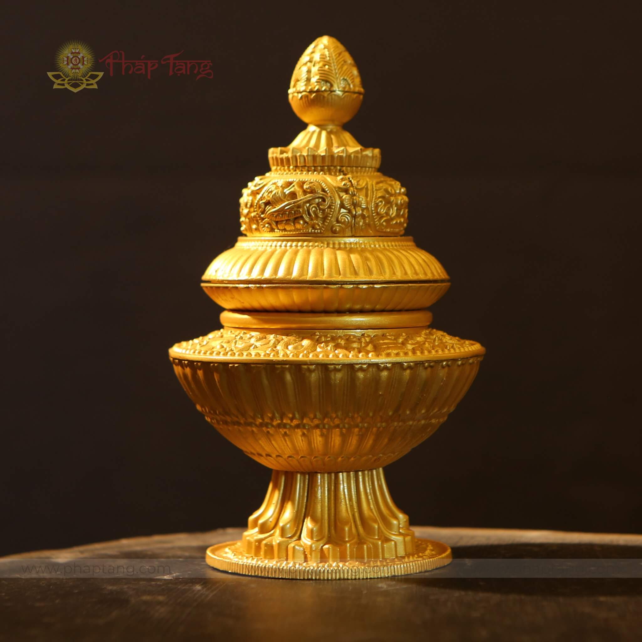 THÁP MANDALA ĐỒNG SƠN VÀNG NEPAL