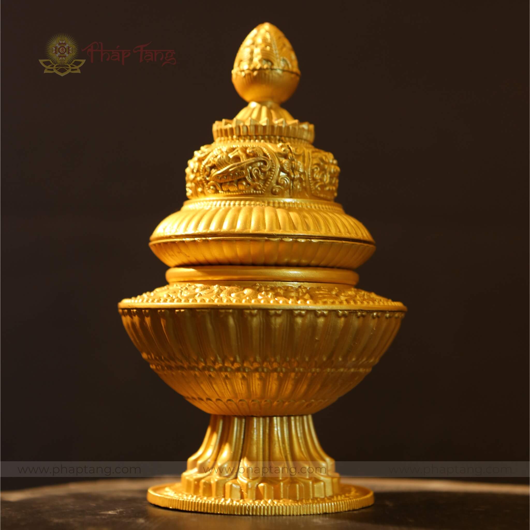 THÁP MANDALA ĐỒNG SƠN VÀNG NEPAL