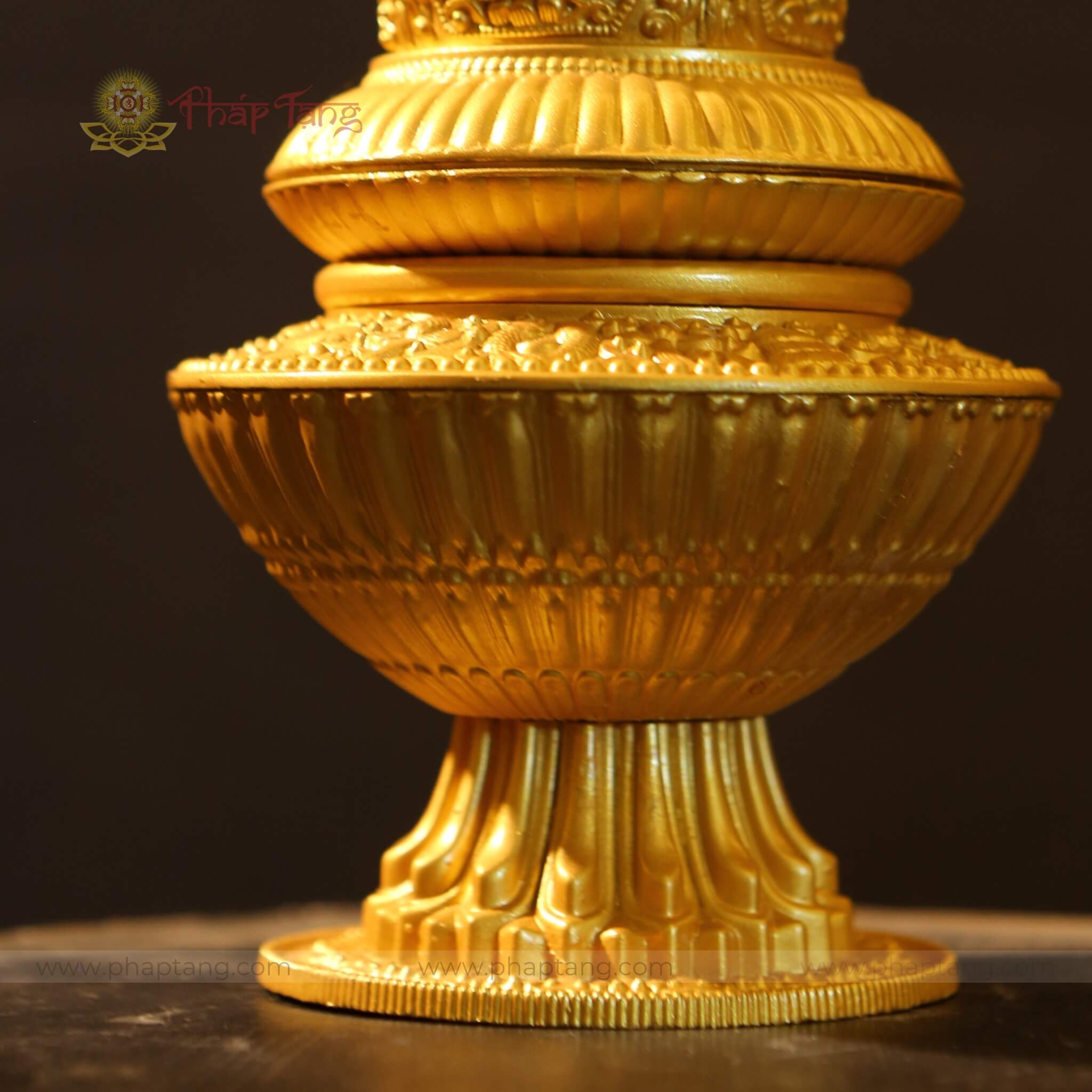 THÁP MANDALA ĐỒNG SƠN VÀNG NEPAL