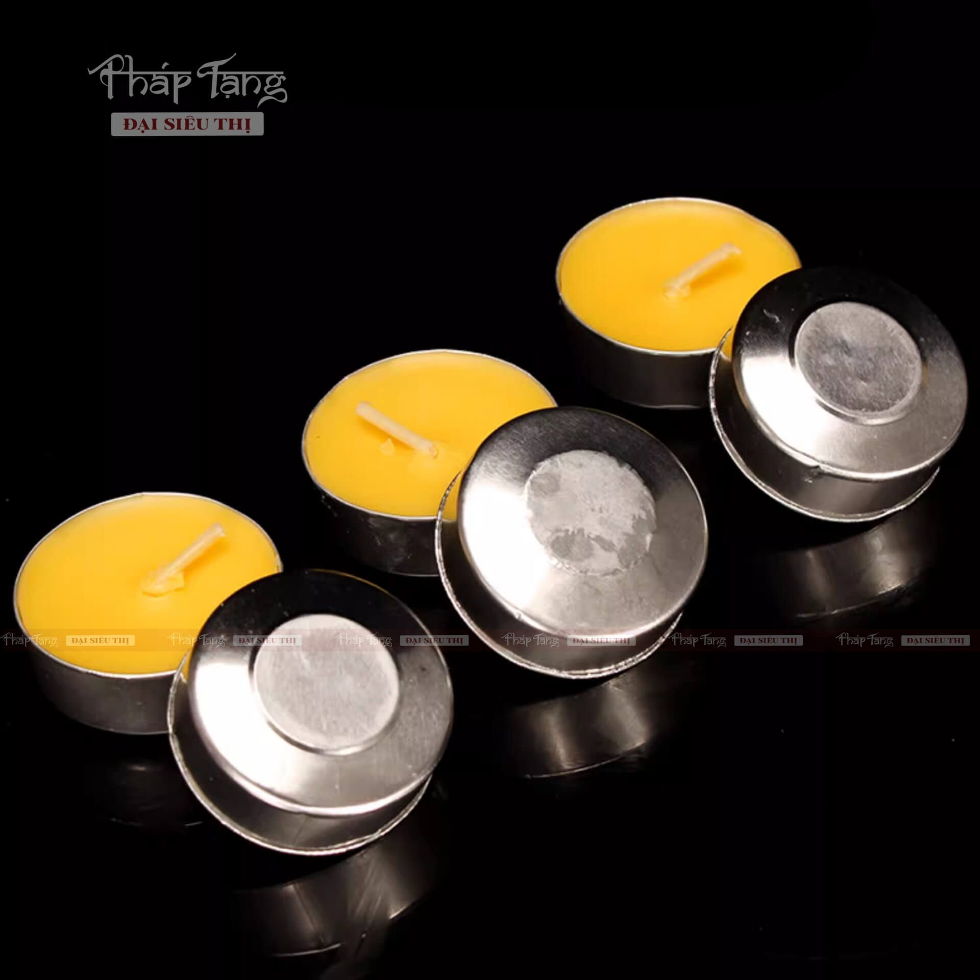 Nến Bơ Thực Vật Malaysia 4H (Hộp 100 Viên) - Nến Cúng Dường