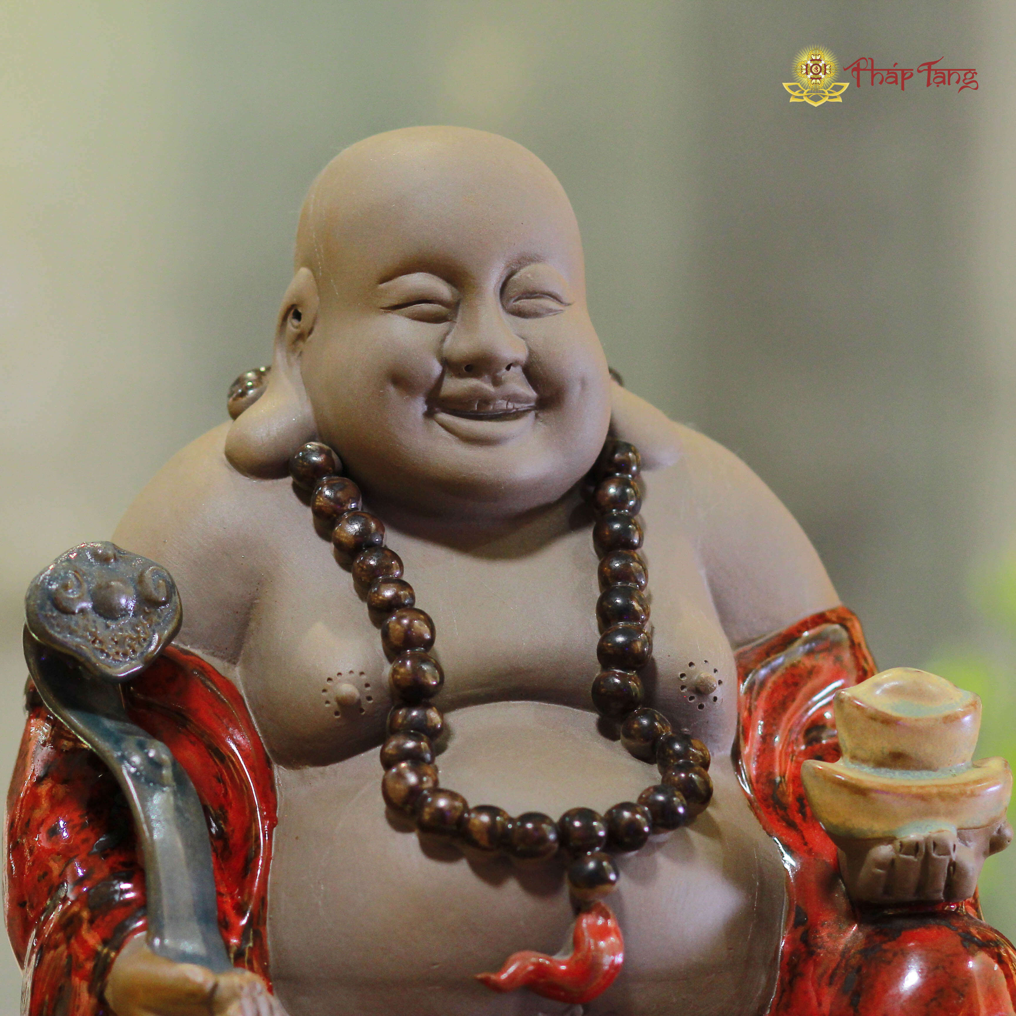 TÔN TƯỢNG ĐỨC PHẬT DI LẶC GỐM BÁT TRÀNG