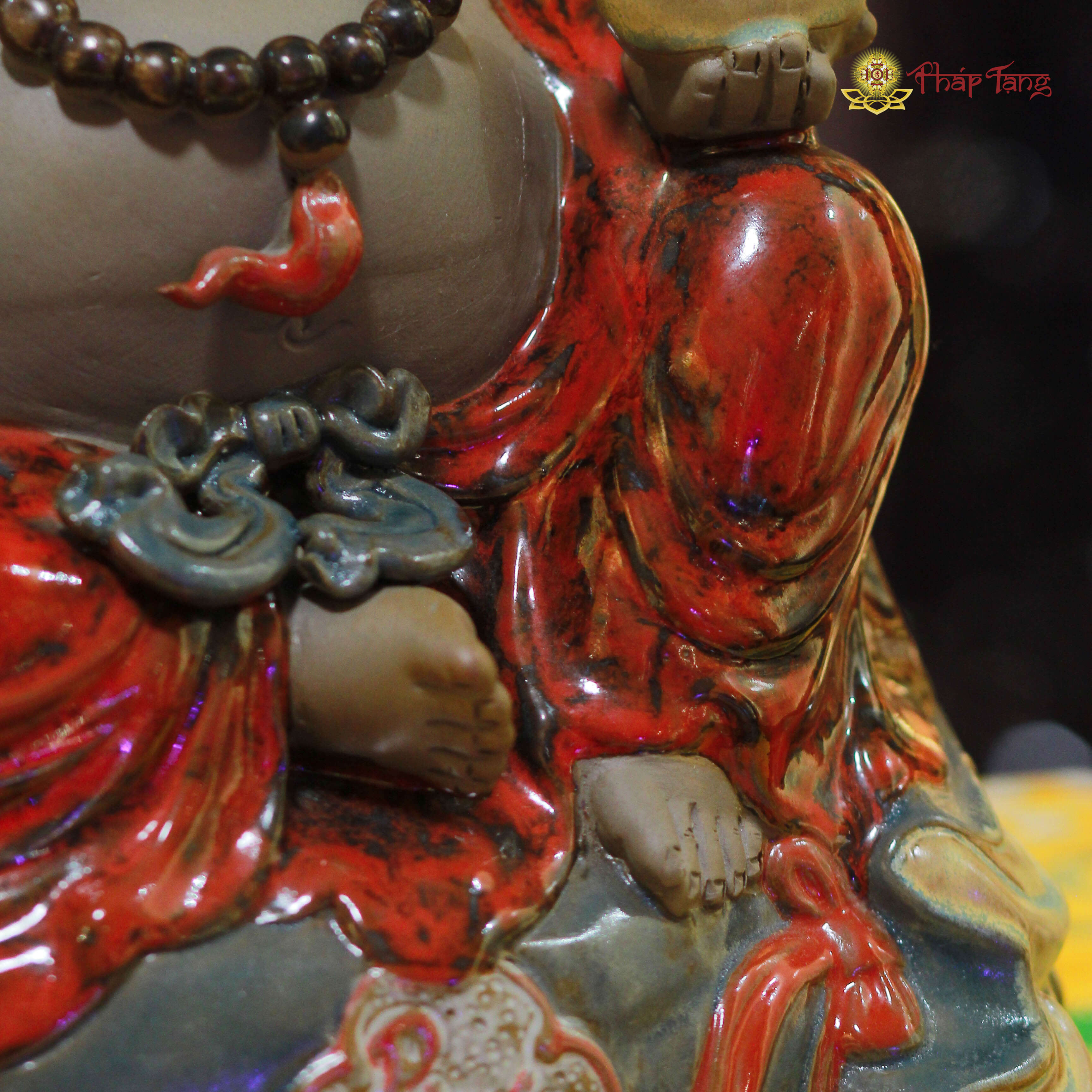 TÔN TƯỢNG ĐỨC PHẬT DI LẶC GỐM BÁT TRÀNG