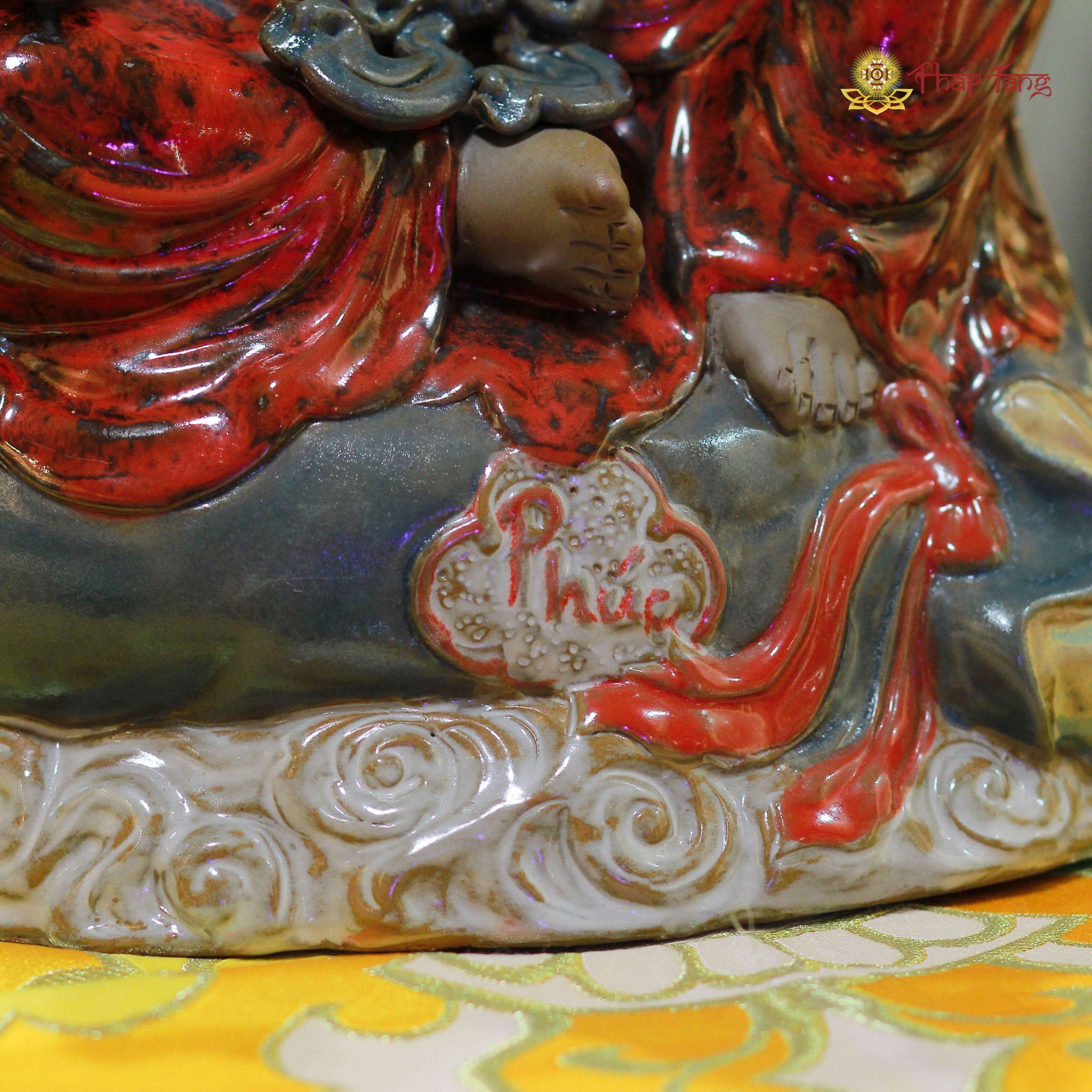 TÔN TƯỢNG ĐỨC PHẬT DI LẶC GỐM BÁT TRÀNG