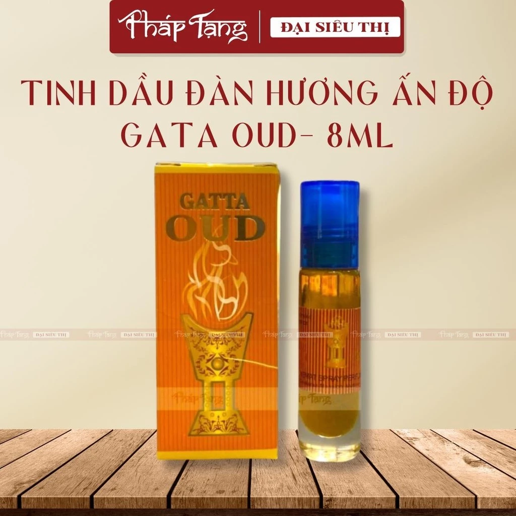 Tinh Dầu Đàn Hương Gata Oud 8ml Từ Ấn Độ