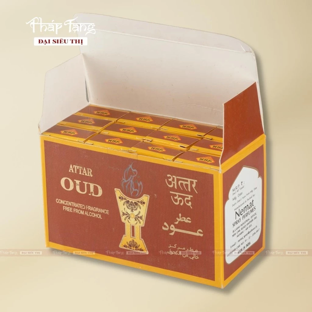 Tinh Dầu Đàn Hương Gata Oud 8ml Từ Ấn Độ