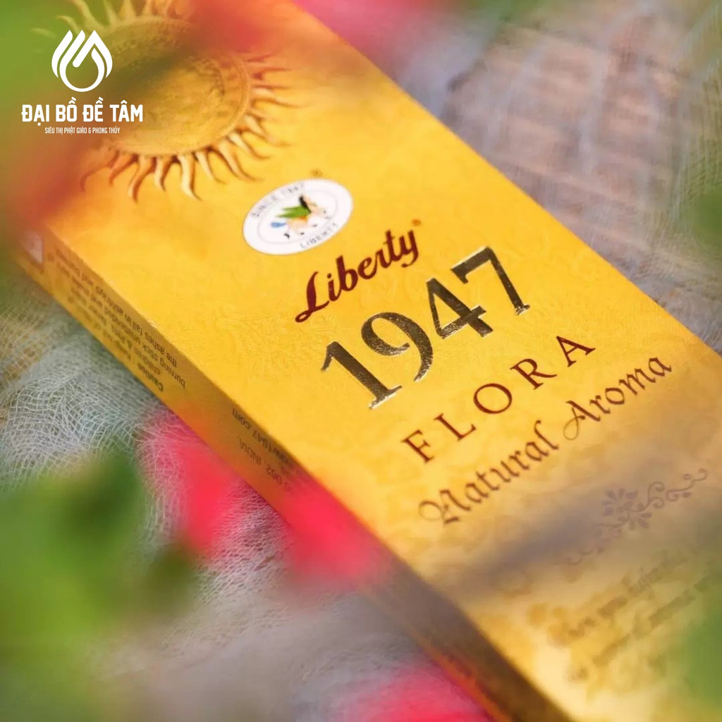 Nhang Thơm Ấn Độ 1947 Liberty Thảo Mộc [Combo 3 Tép] - Chi tiết chất liệu và đường nét hoàn thiện - Siêu Thị Đại Bồ Đề Tâm
