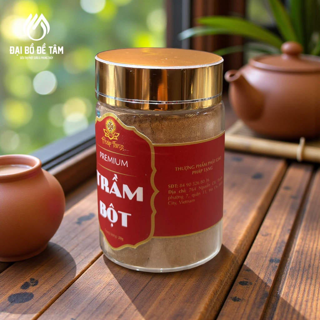 Bột Trầm Khánh Hòa Pháp Tạng 20g - Hương trầm thiên nhiên