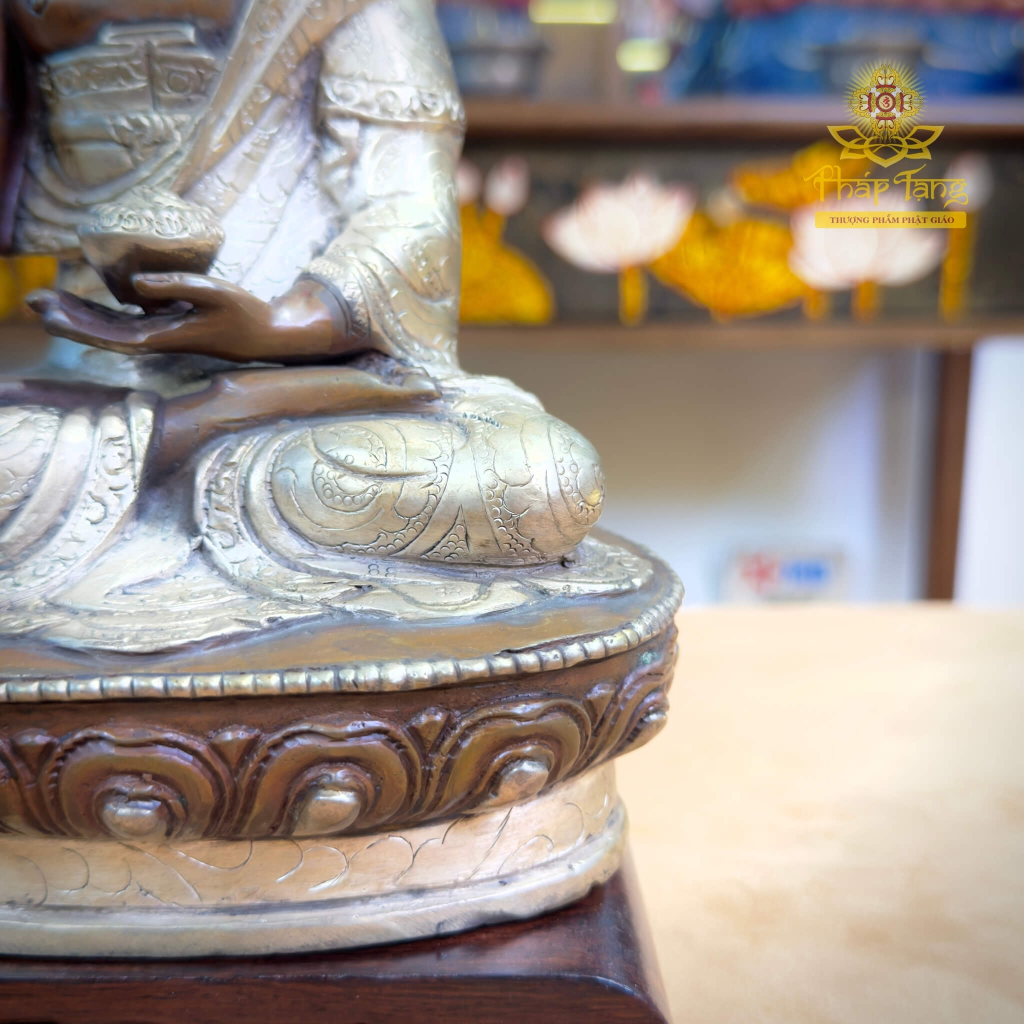 Thánh Tượng Bổn Sư Thích Ca Mâu Ni Phật Đồng Nepal 22cm