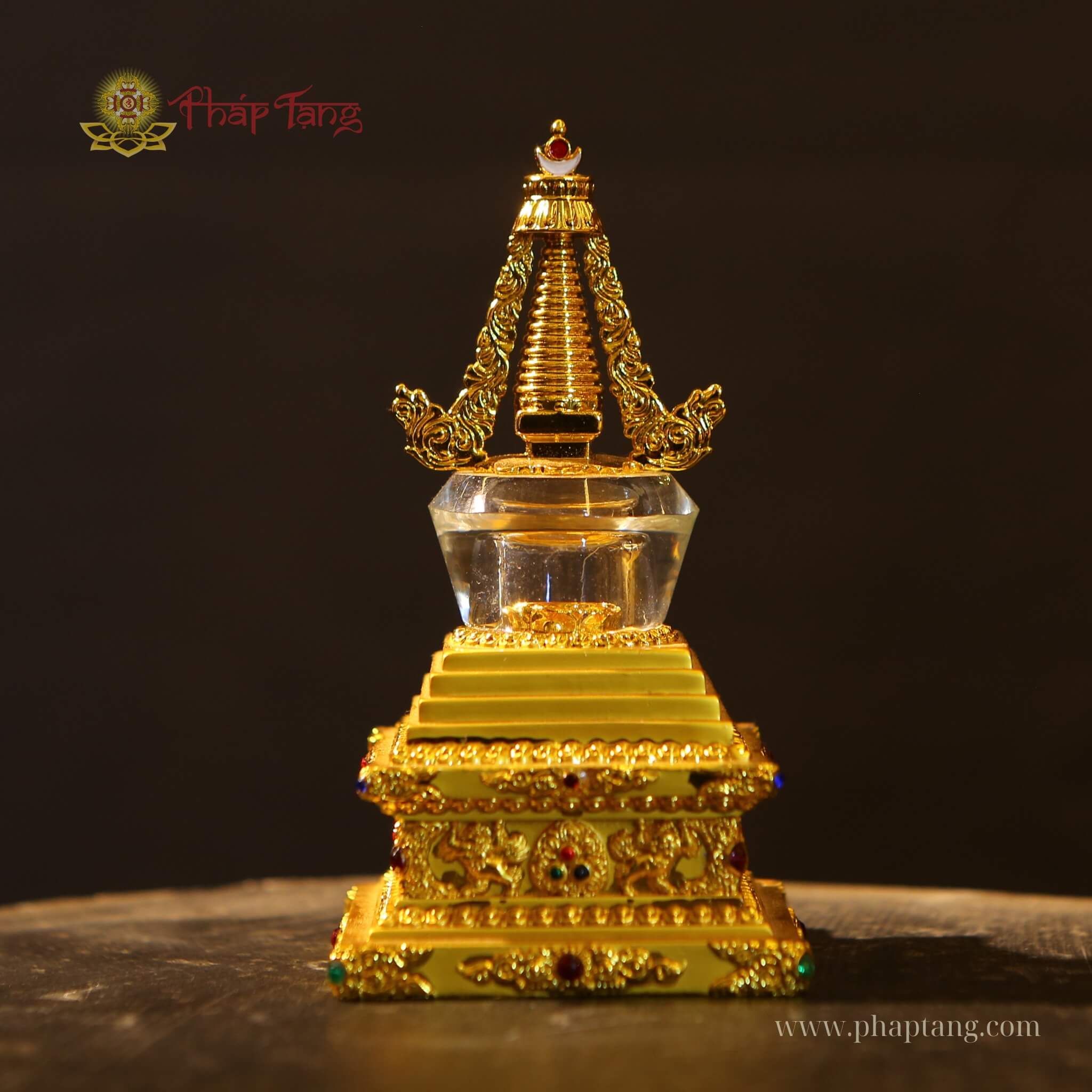 THÁP XÁ LỢI CHÂN VÀNG