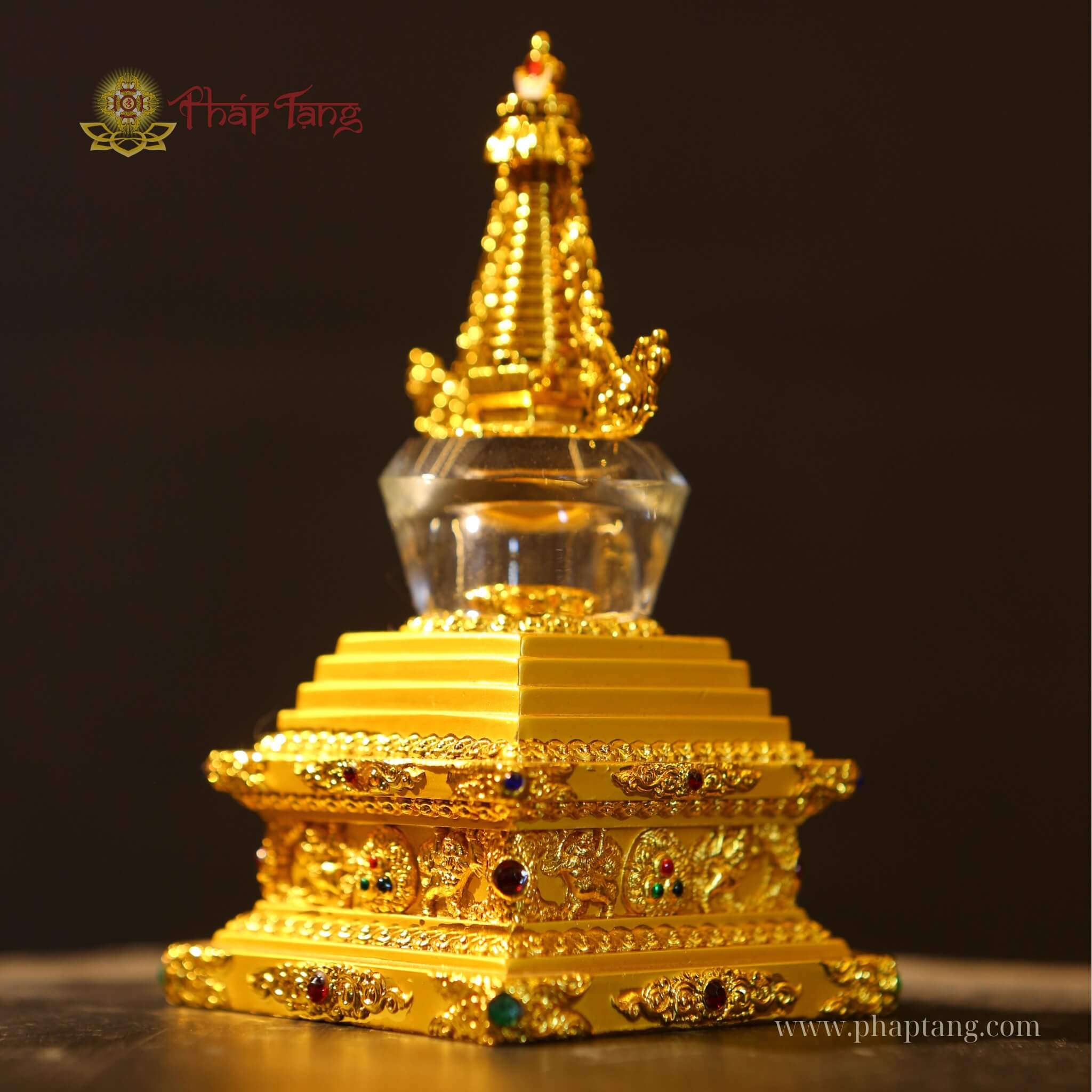 THÁP XÁ LỢI CHÂN VÀNG