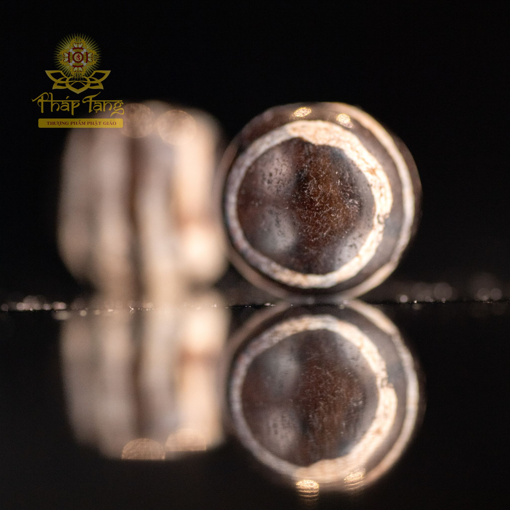 Hạt Pyu Dzi Cổ (3cm) - Thiên Châu Hộ Mệnh Từ Nền Văn Minh Pyu Cổ Đại