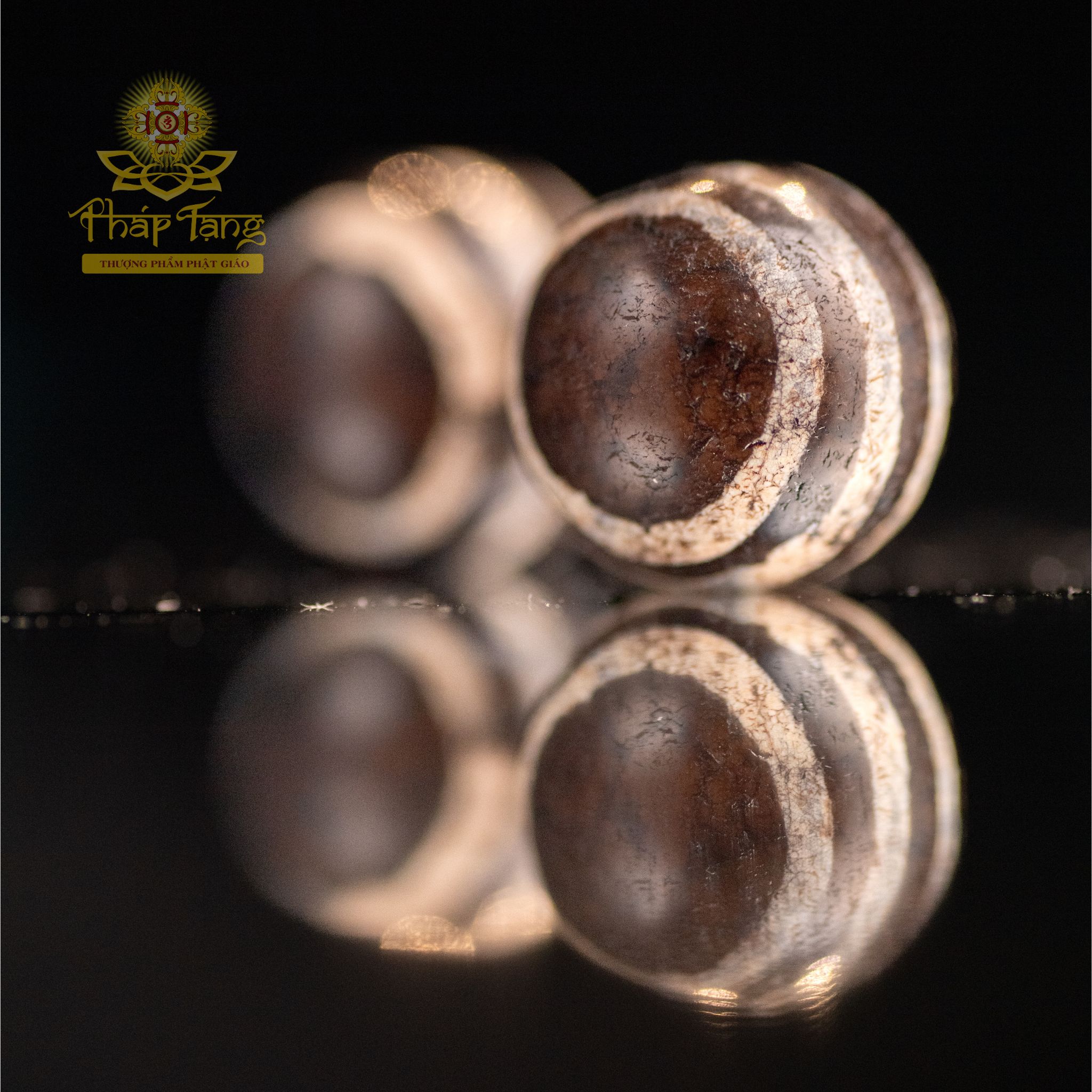 Hạt Pyu Dzi Cổ (3cm) - Thiên Châu Hộ Mệnh Từ Nền Văn Minh Pyu Cổ Đại