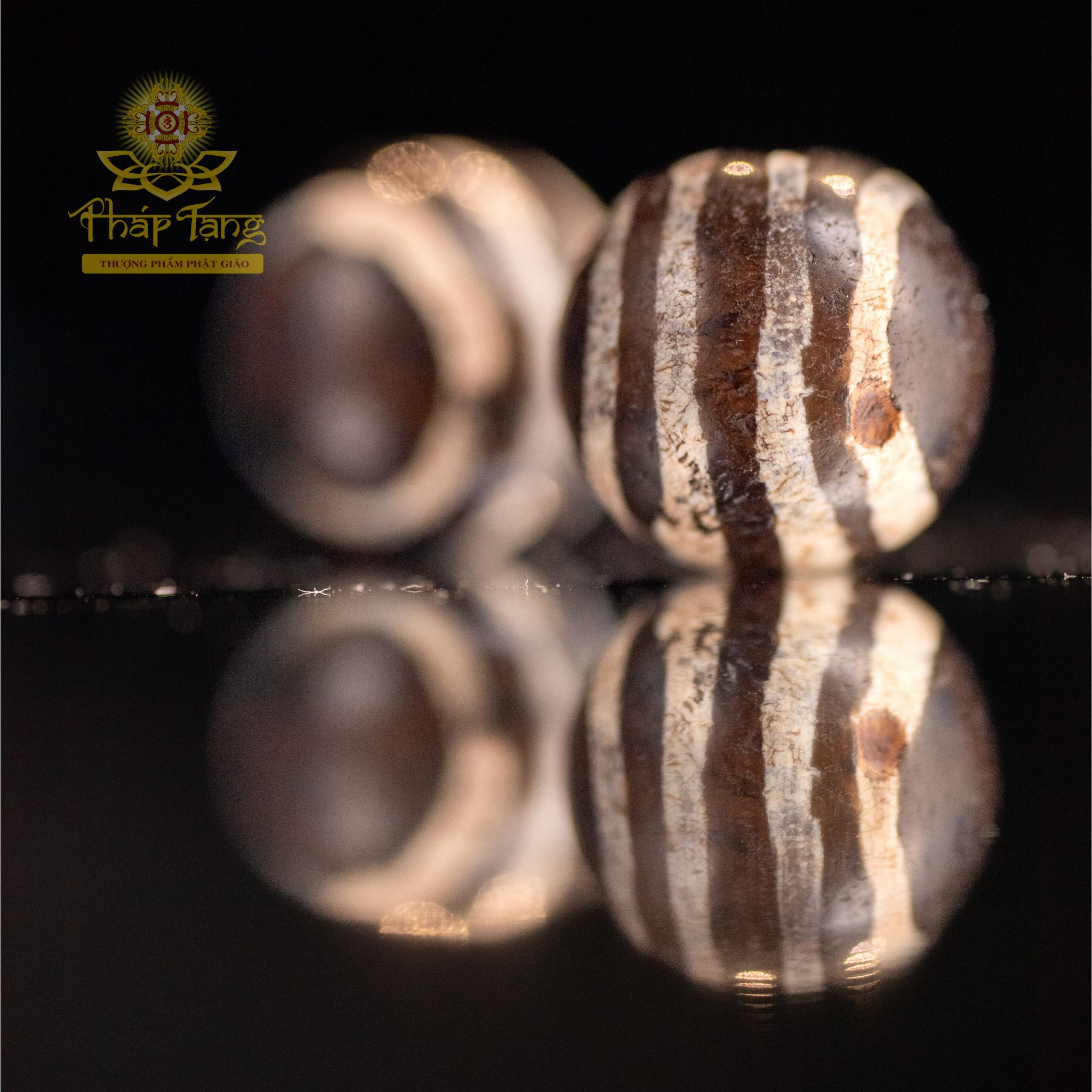 Hạt Pyu Dzi Cổ (3cm) - Thiên Châu Hộ Mệnh Từ Nền Văn Minh Pyu Cổ Đại