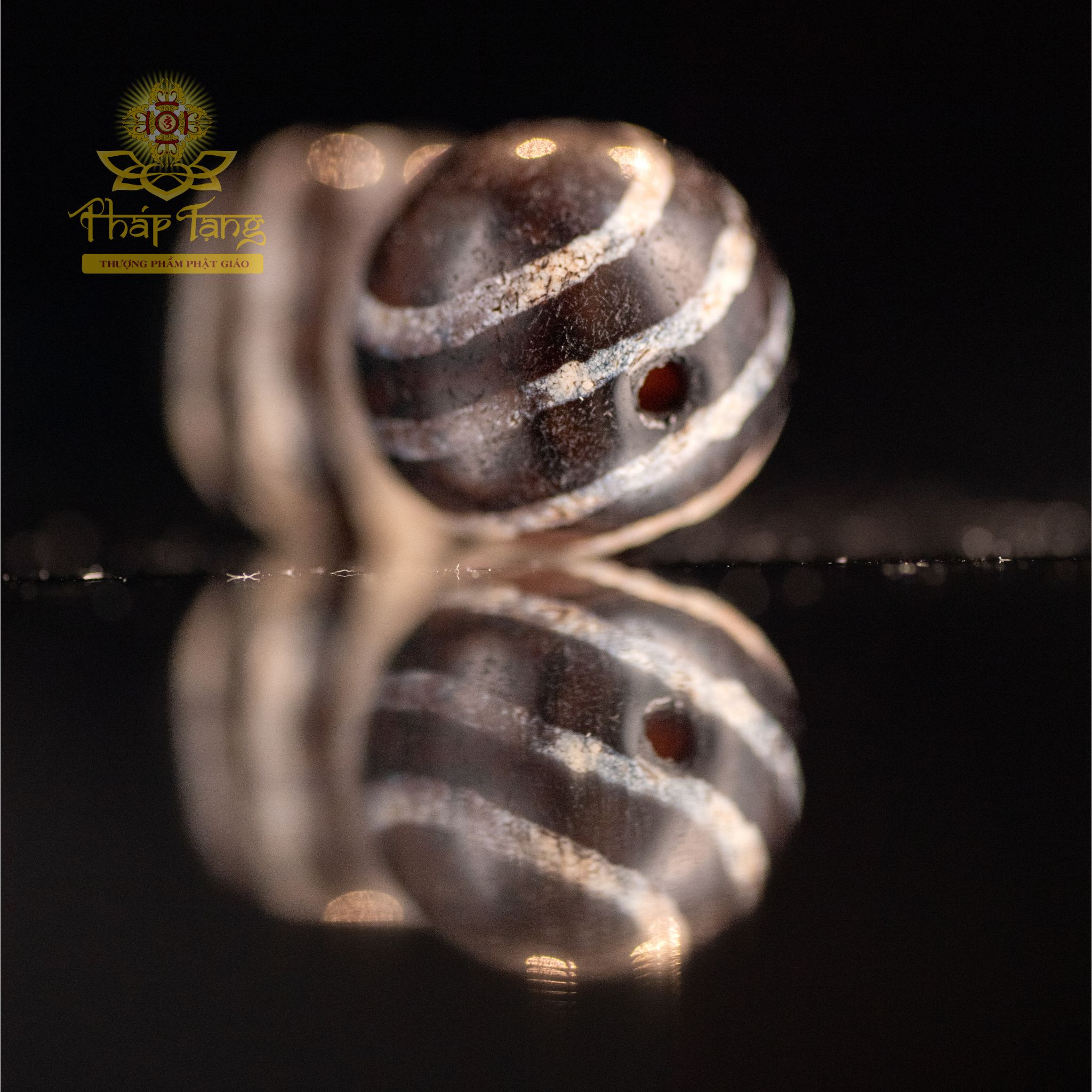 Hạt Pyu Dzi Cổ (3cm) - Thiên Châu Hộ Mệnh Từ Nền Văn Minh Pyu Cổ Đại