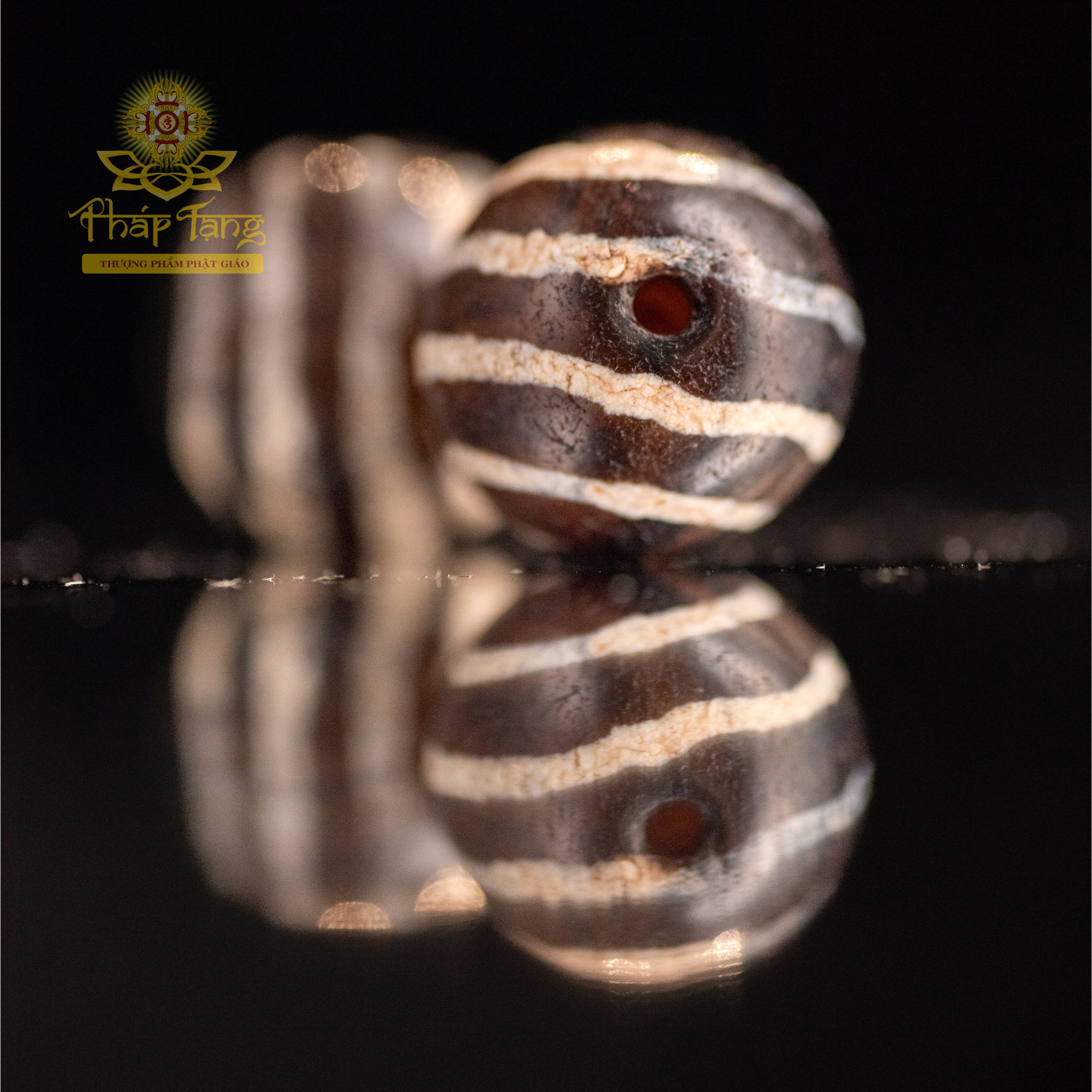 Hạt Pyu Dzi Cổ (3cm) - Thiên Châu Hộ Mệnh Từ Nền Văn Minh Pyu Cổ Đại