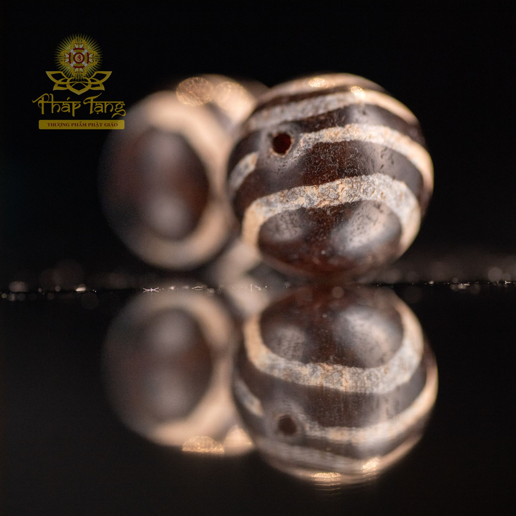 Hạt Pyu Dzi Cổ (3cm) - Thiên Châu Hộ Mệnh Từ Nền Văn Minh Pyu Cổ Đại