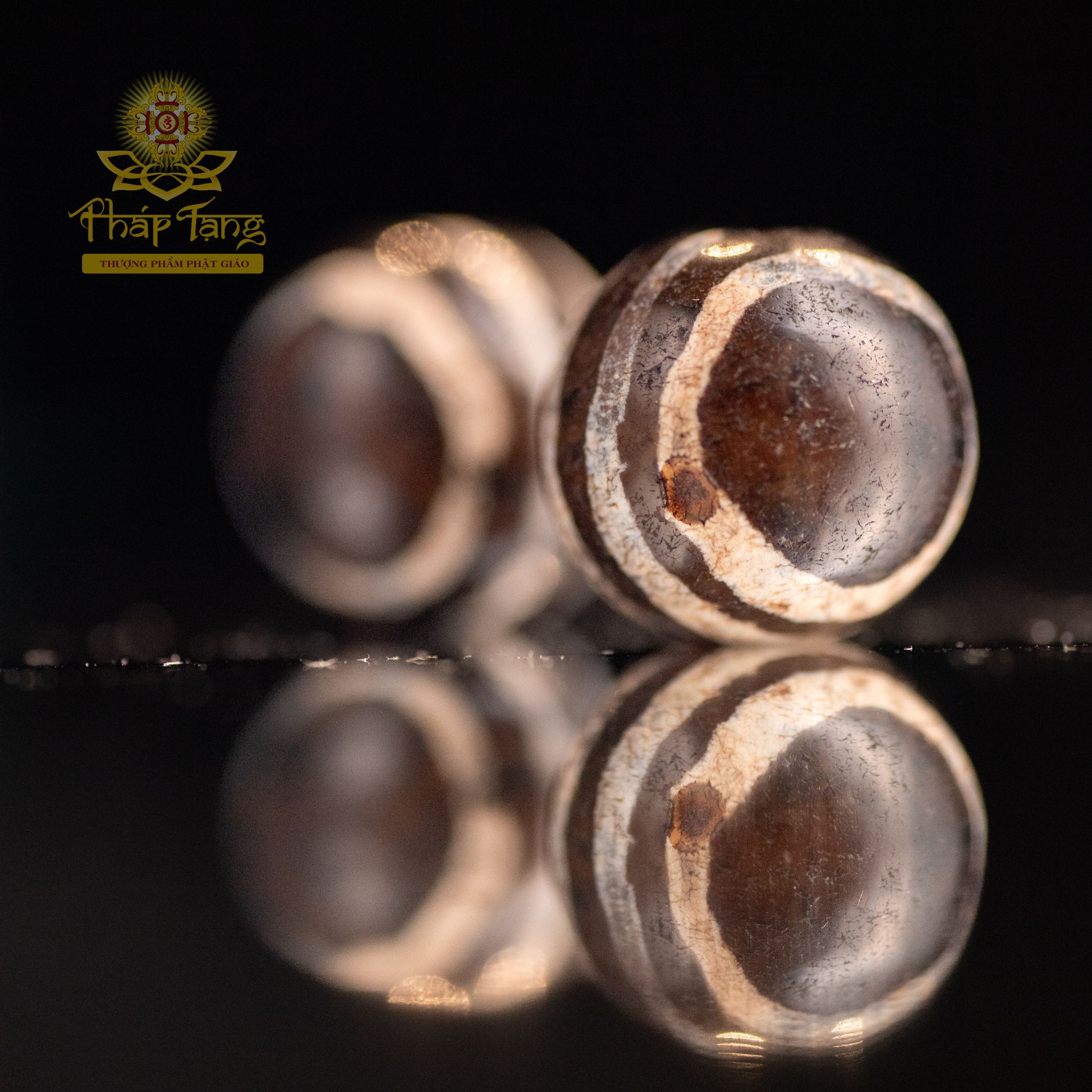 Hạt Pyu Dzi Cổ (3cm) - Thiên Châu Hộ Mệnh Từ Nền Văn Minh Pyu Cổ Đại